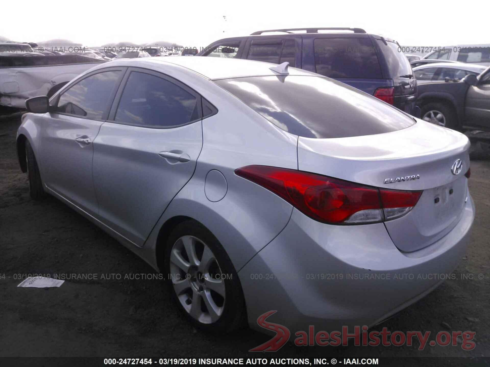 5NPDH4AE7BH040108 2011 HYUNDAI ELANTRA