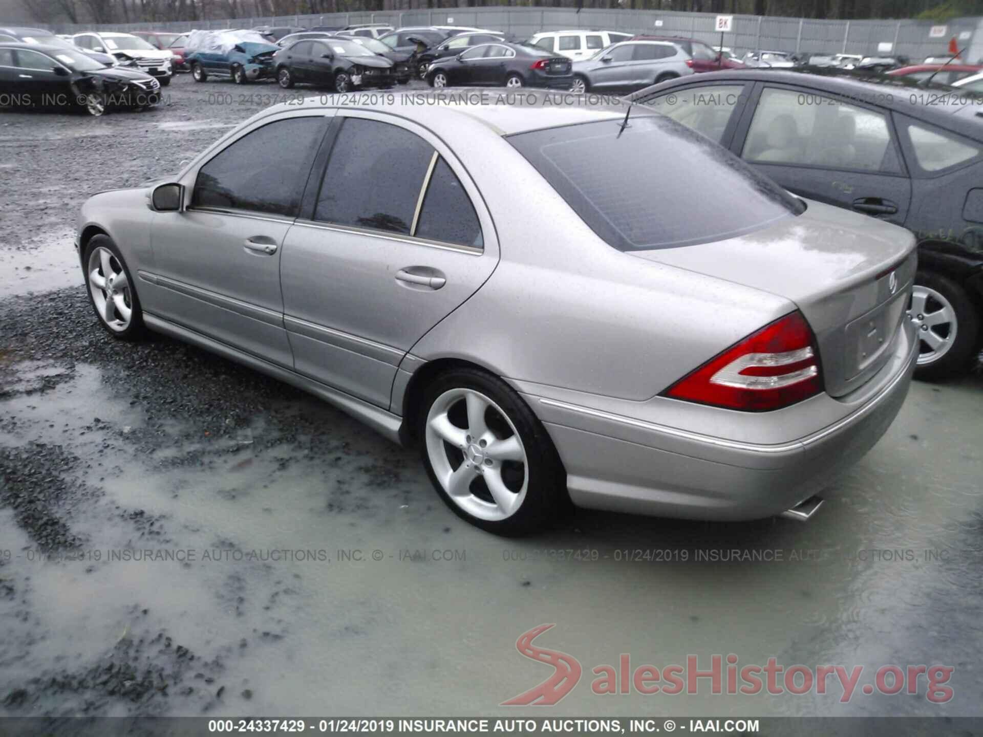 WDBRF40J75F720050 2005 MERCEDES-BENZ C