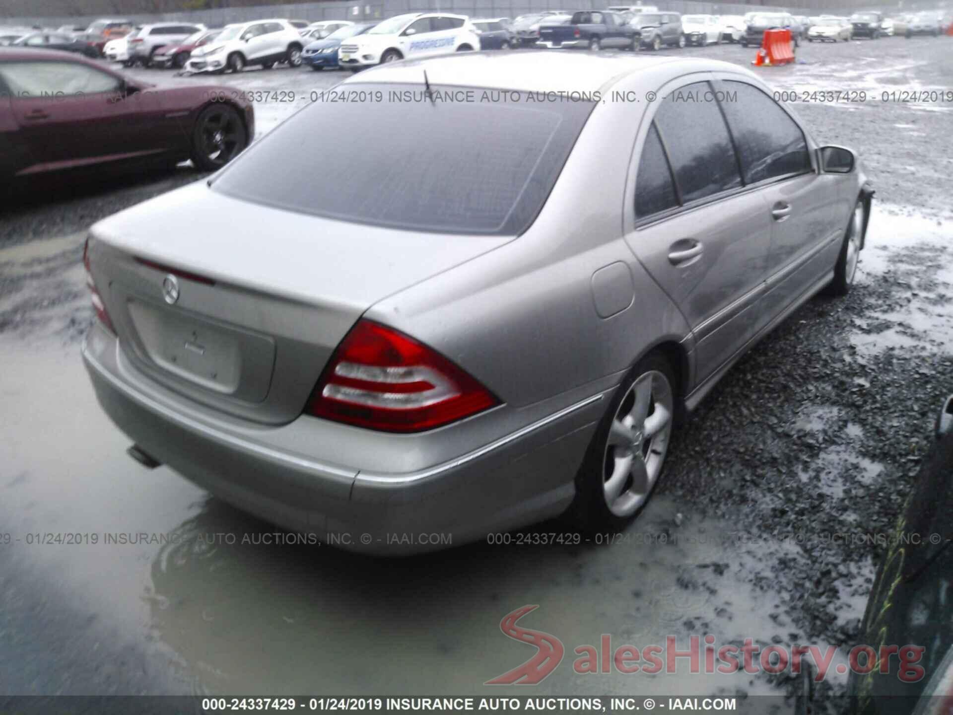 WDBRF40J75F720050 2005 MERCEDES-BENZ C