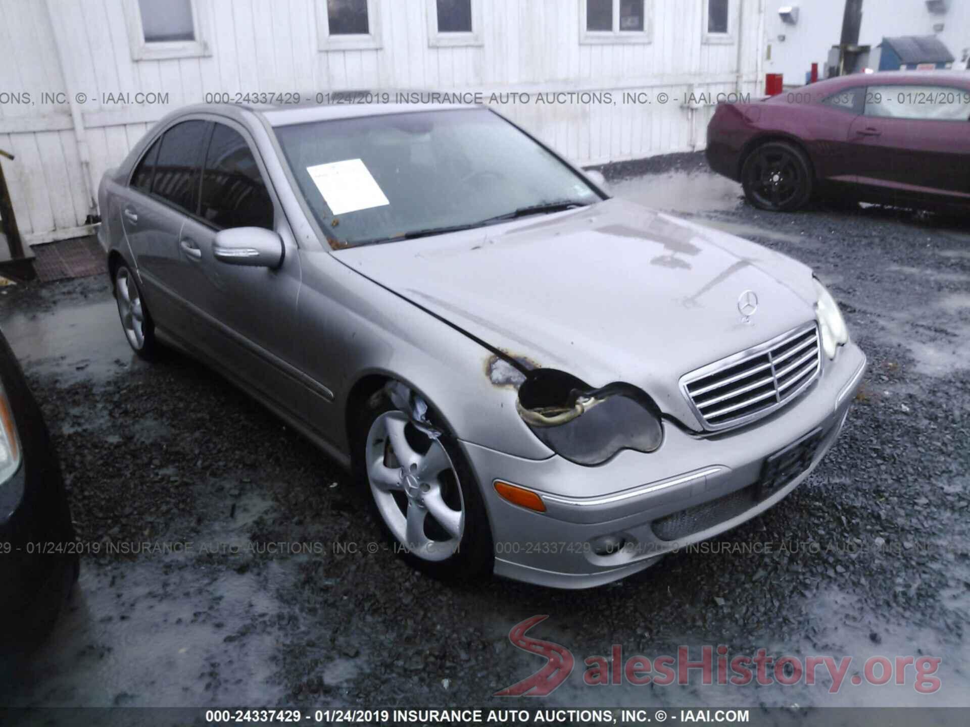 WDBRF40J75F720050 2005 MERCEDES-BENZ C