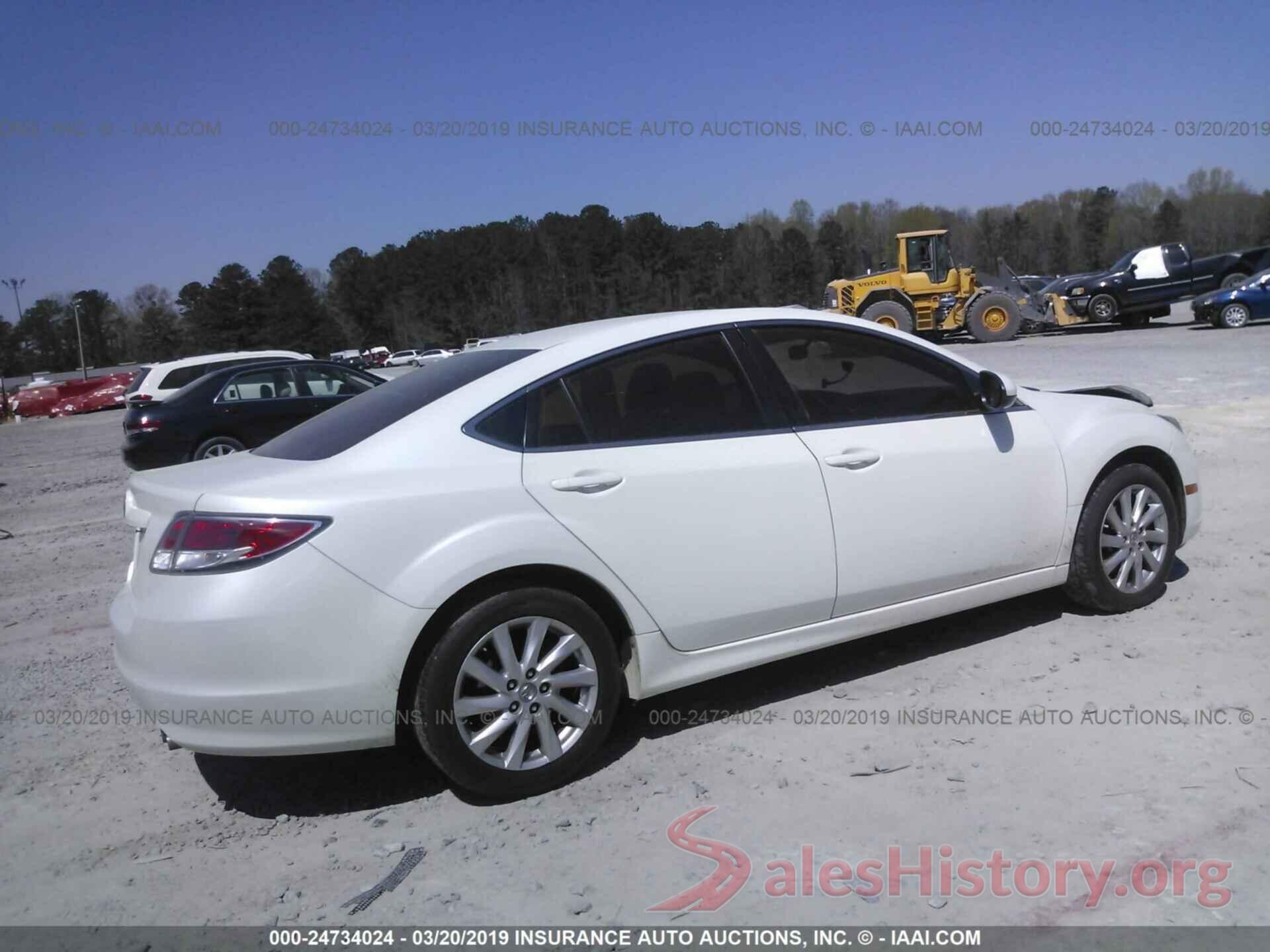 1YVHZ8CH6B5M24131 2011 MAZDA 6