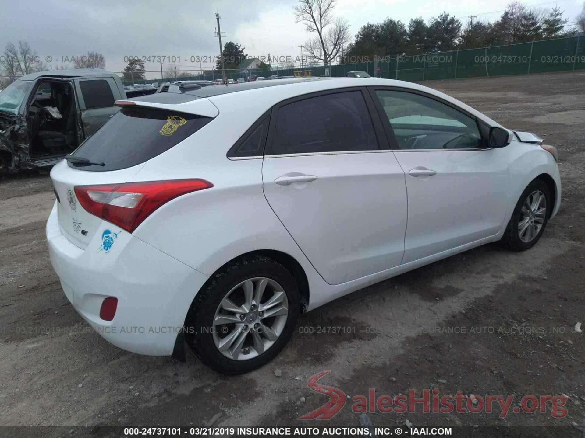 KMHD35LH2EU181167 2014 HYUNDAI ELANTRA GT