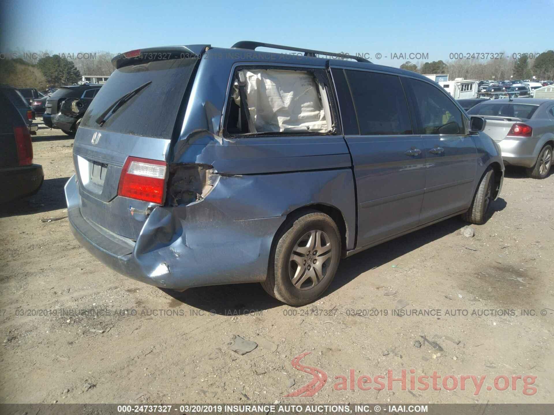 5FNRL38767B042251 2007 HONDA ODYSSEY