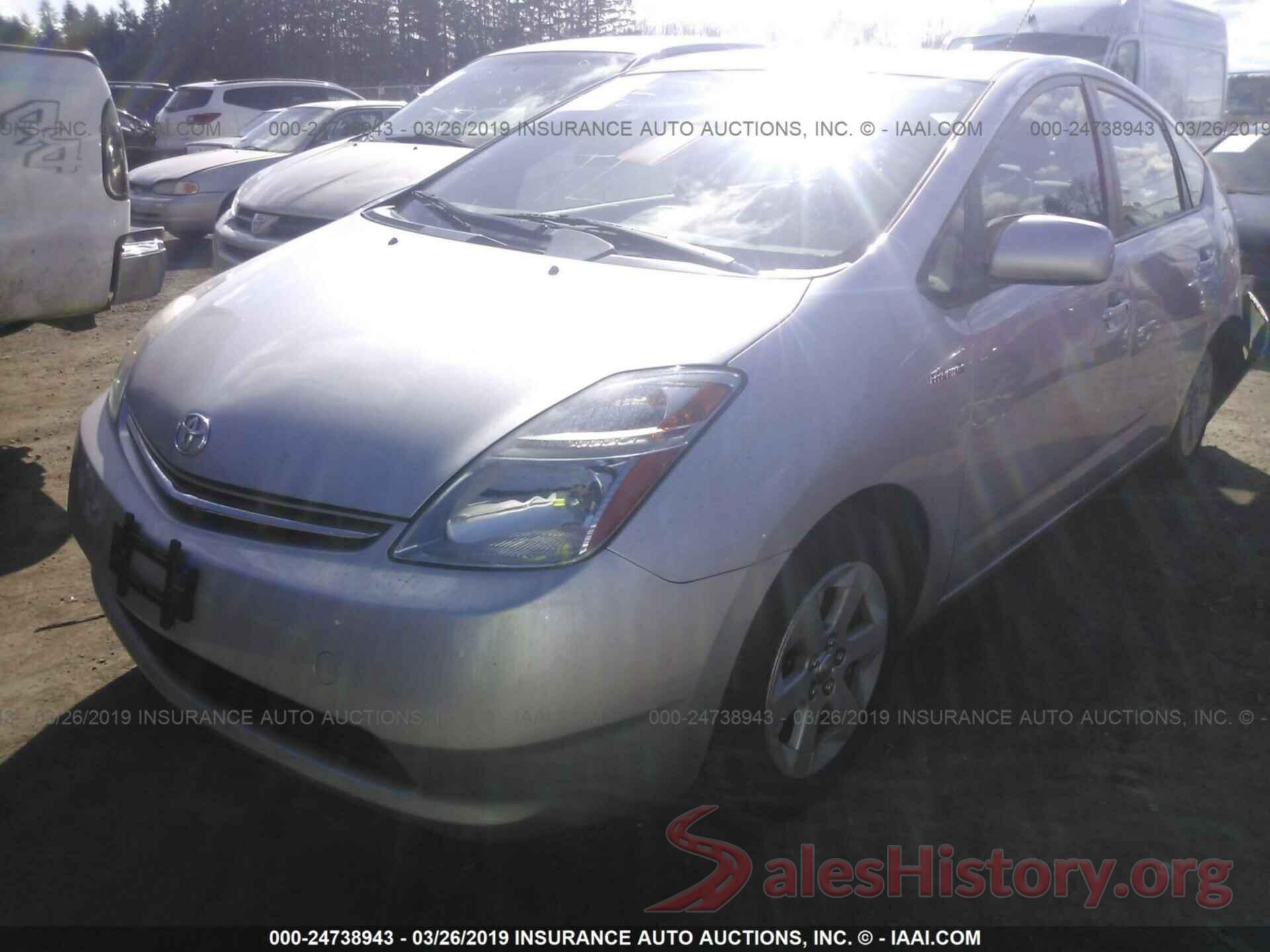 JTDKB20U677669005 2007 TOYOTA PRIUS