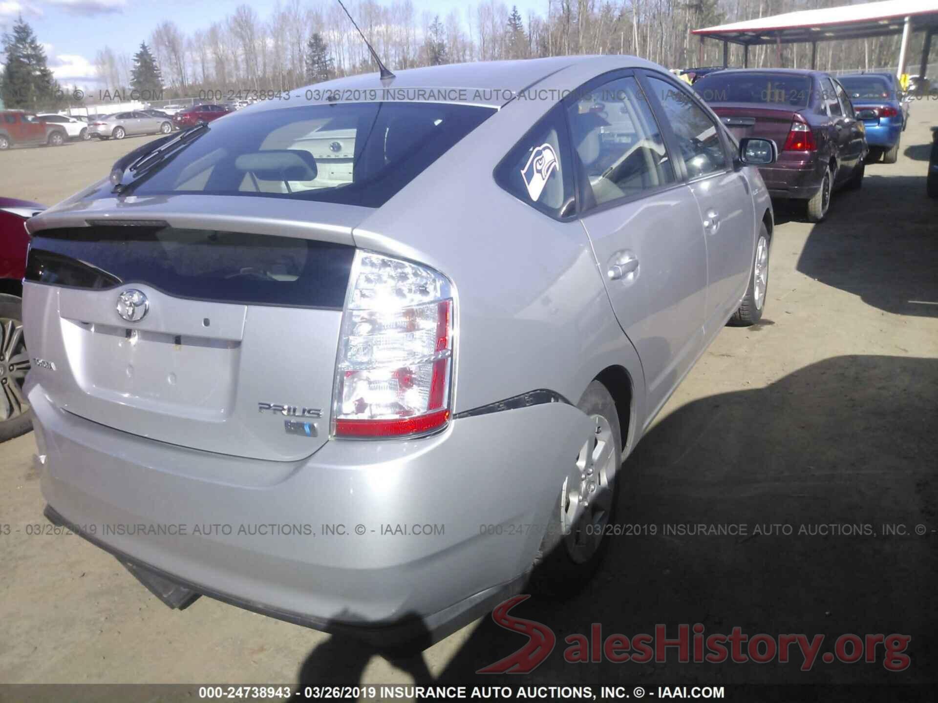 JTDKB20U677669005 2007 TOYOTA PRIUS