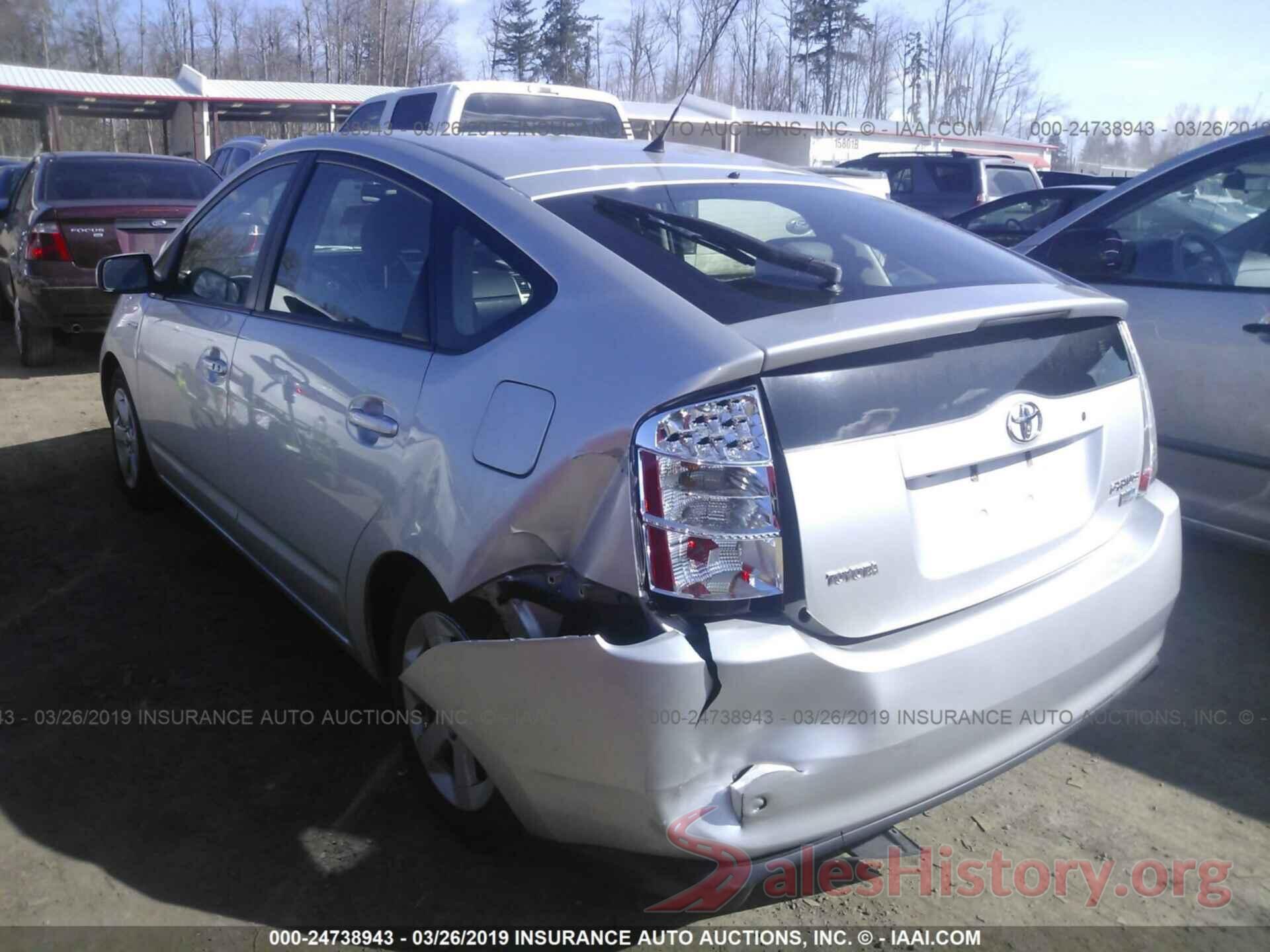 JTDKB20U677669005 2007 TOYOTA PRIUS