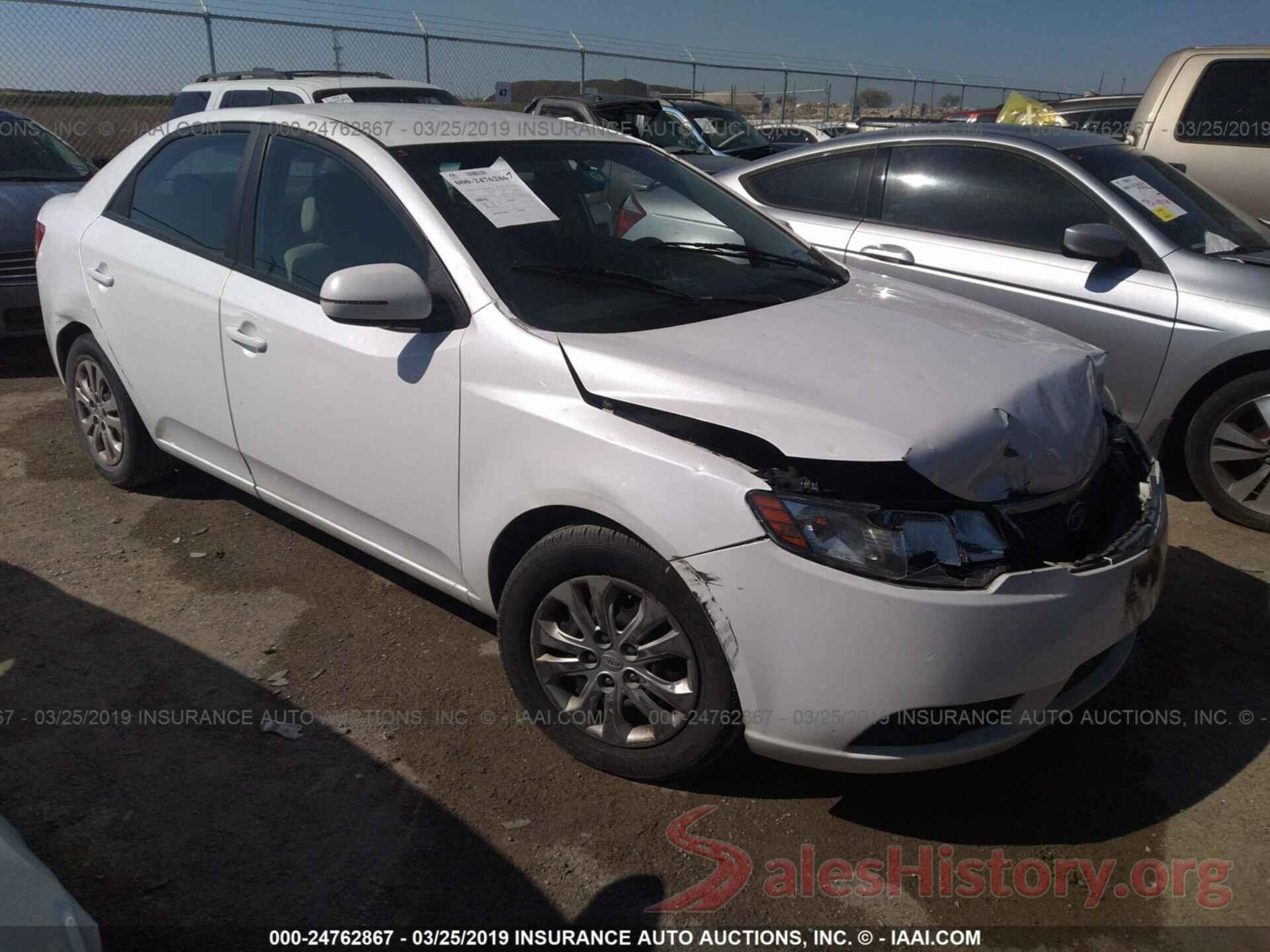 KNAFU4A22B5393525 2011 KIA FORTE