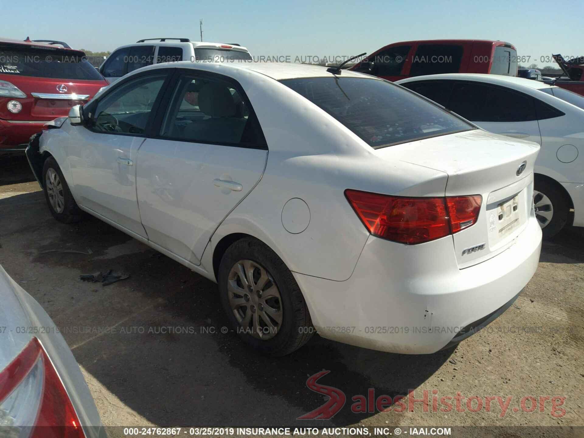 KNAFU4A22B5393525 2011 KIA FORTE