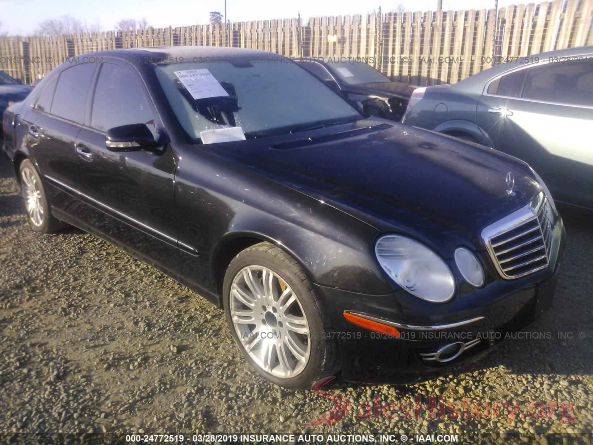 WDBUF87X17X221916 2007 MERCEDES-BENZ E