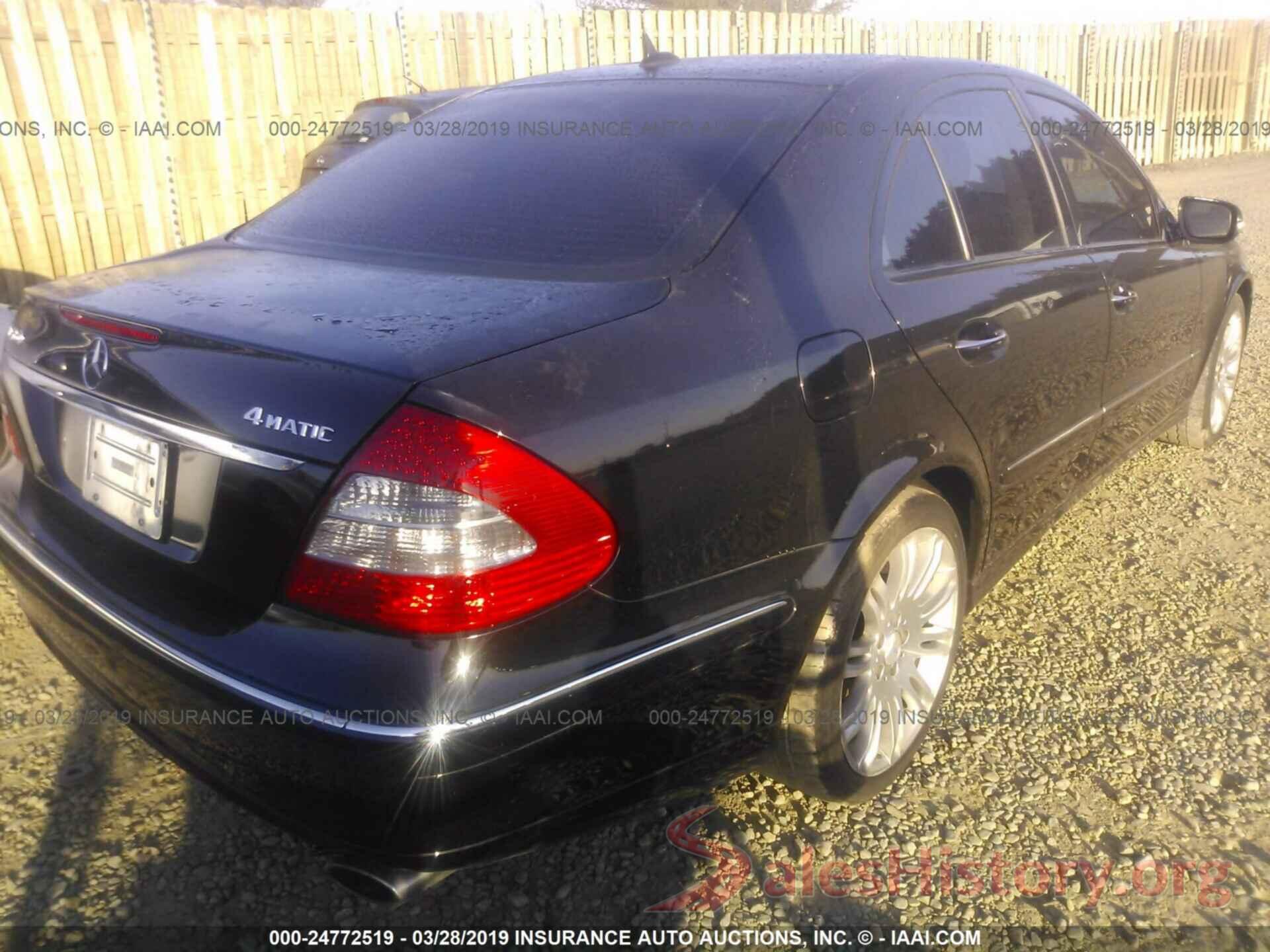 WDBUF87X17X221916 2007 MERCEDES-BENZ E