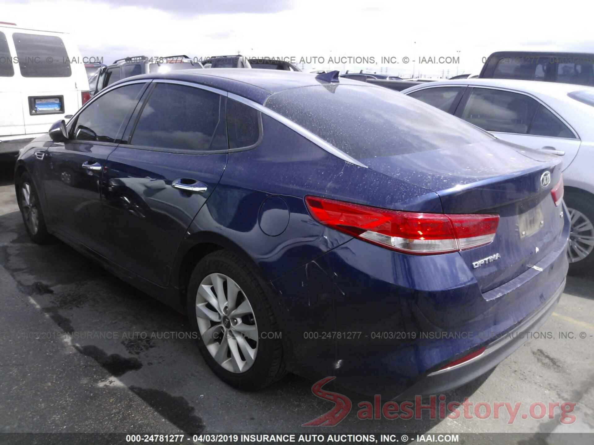 5XXGU4L37GG018410 2016 KIA OPTIMA