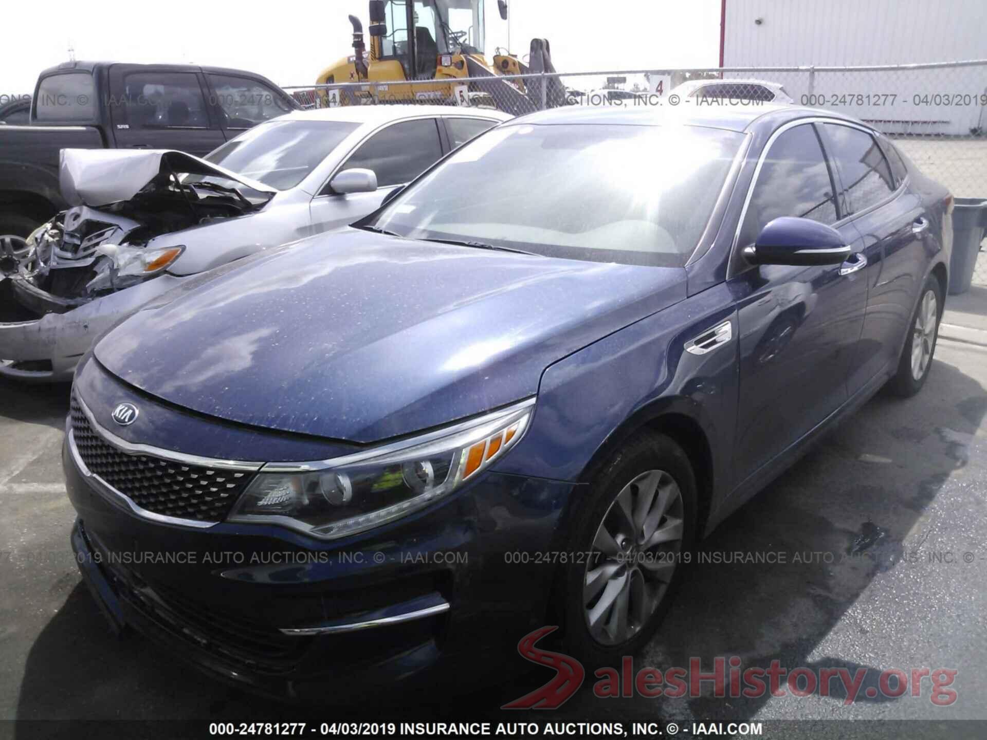 5XXGU4L37GG018410 2016 KIA OPTIMA