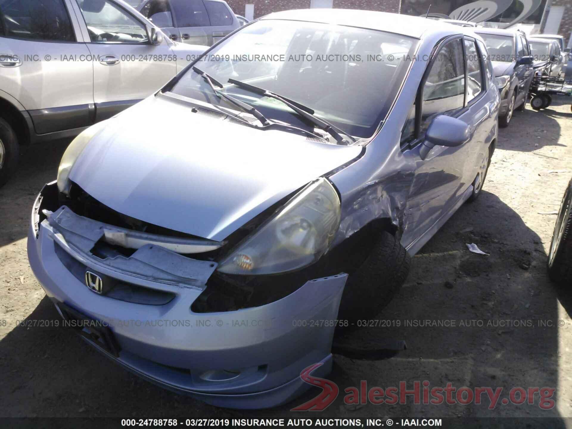 JHMGD38618S057433 2008 HONDA FIT