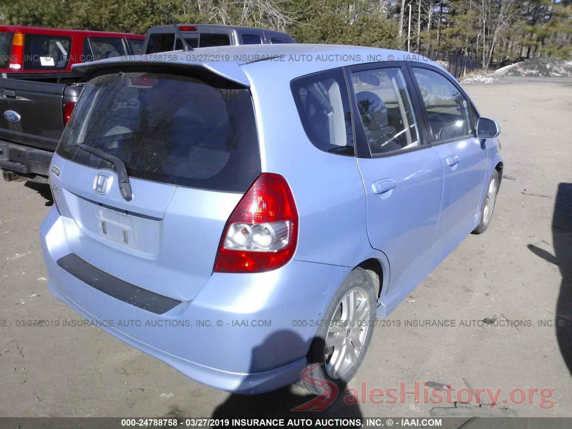 JHMGD38618S057433 2008 HONDA FIT