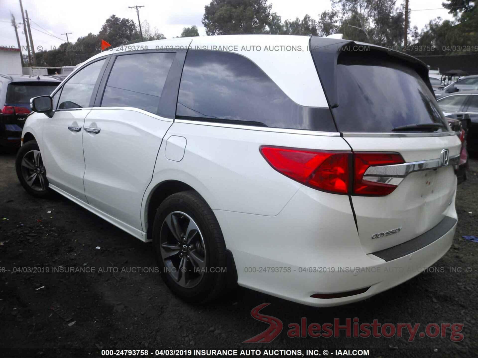 5FNRL6H84JB027586 2018 HONDA ODYSSEY