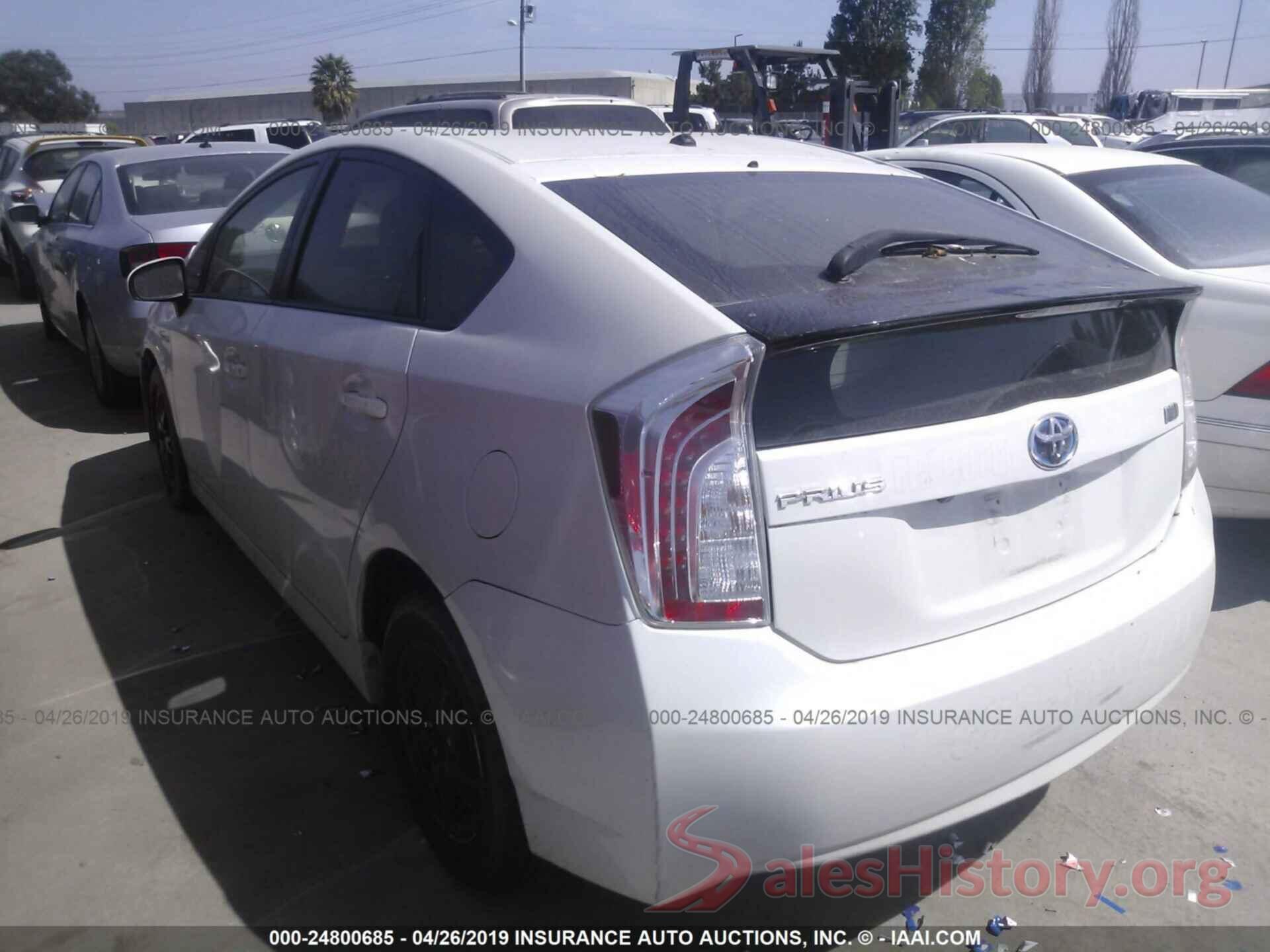 JTDKN3DU3F0481153 2015 TOYOTA PRIUS