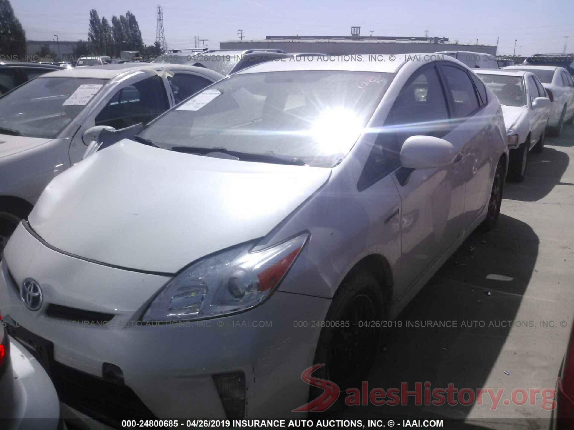 JTDKN3DU3F0481153 2015 TOYOTA PRIUS