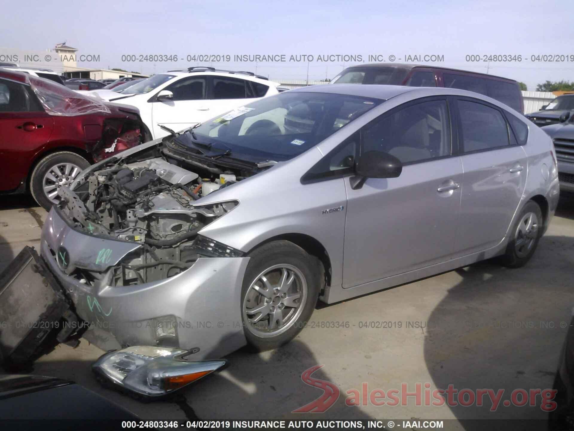 JTDKN3DU7A0210508 2010 TOYOTA PRIUS