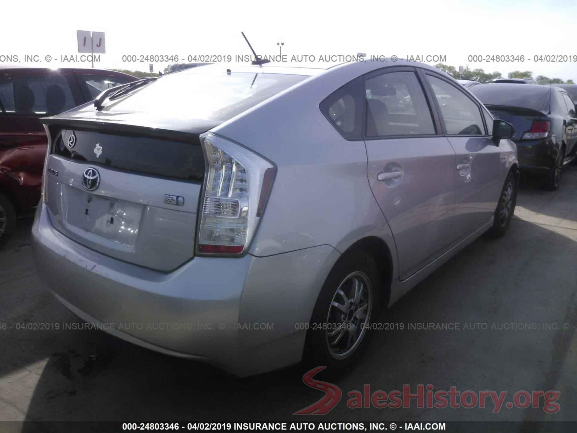 JTDKN3DU7A0210508 2010 TOYOTA PRIUS