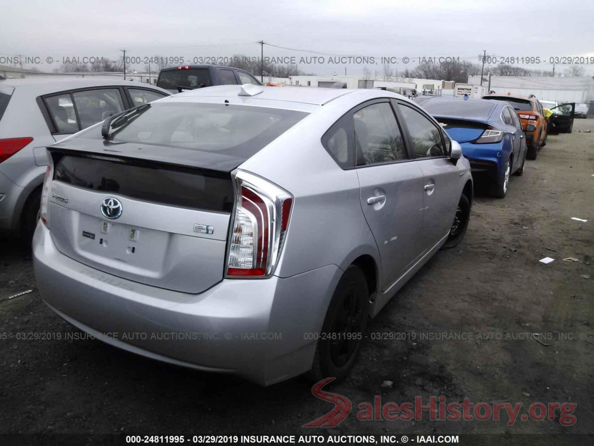 JTDKN3DU2C5419516 2012 TOYOTA PRIUS