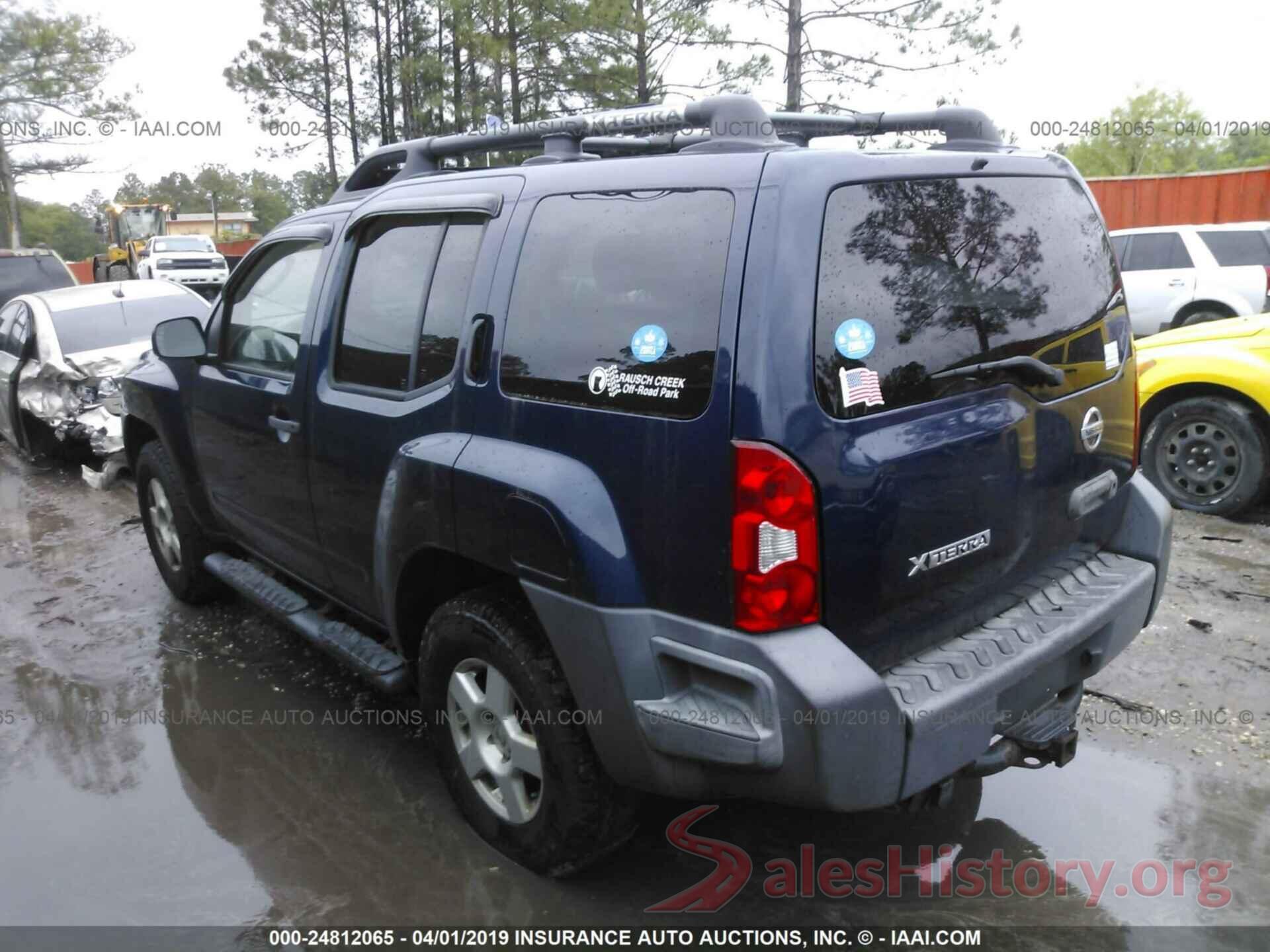 5N1AN08W07C512554 2007 NISSAN XTERRA