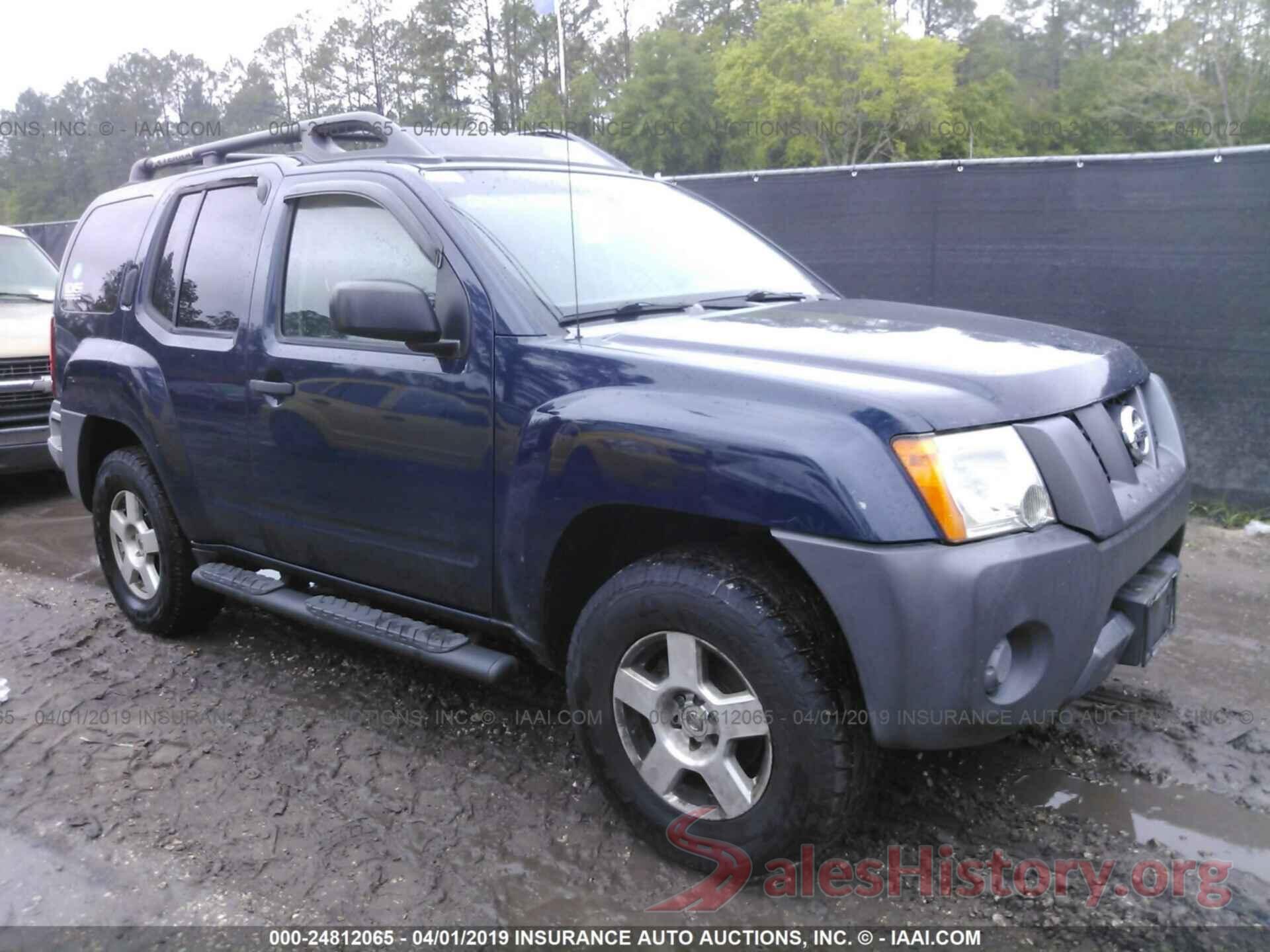 5N1AN08W07C512554 2007 NISSAN XTERRA