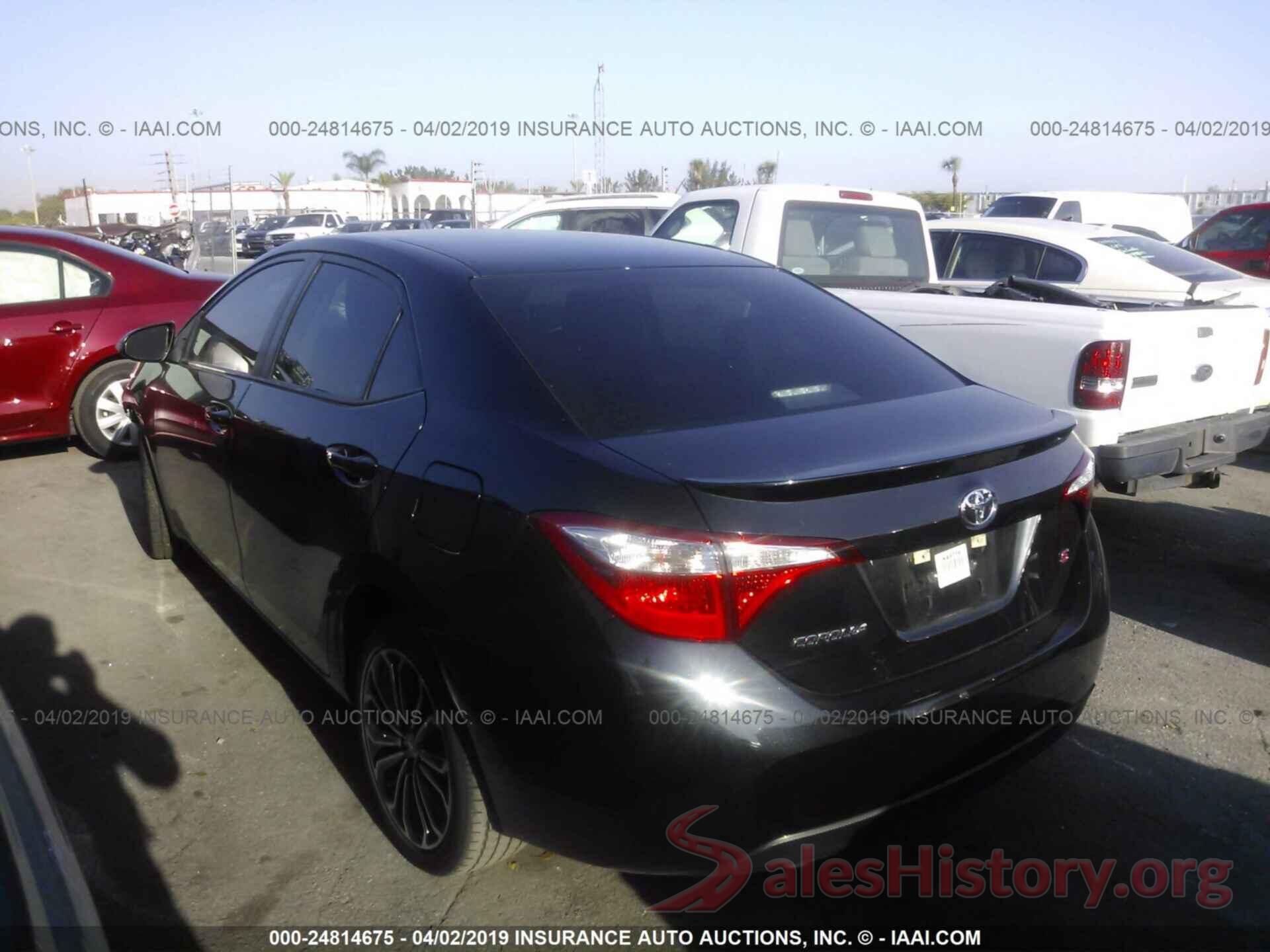 5YFBURHE1GP554875 2016 TOYOTA COROLLA