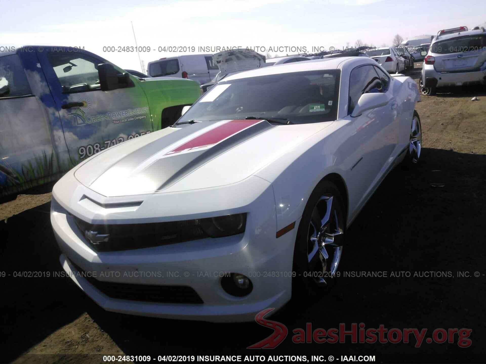 2G1FT1EW7B9150662 2011 CHEVROLET CAMARO