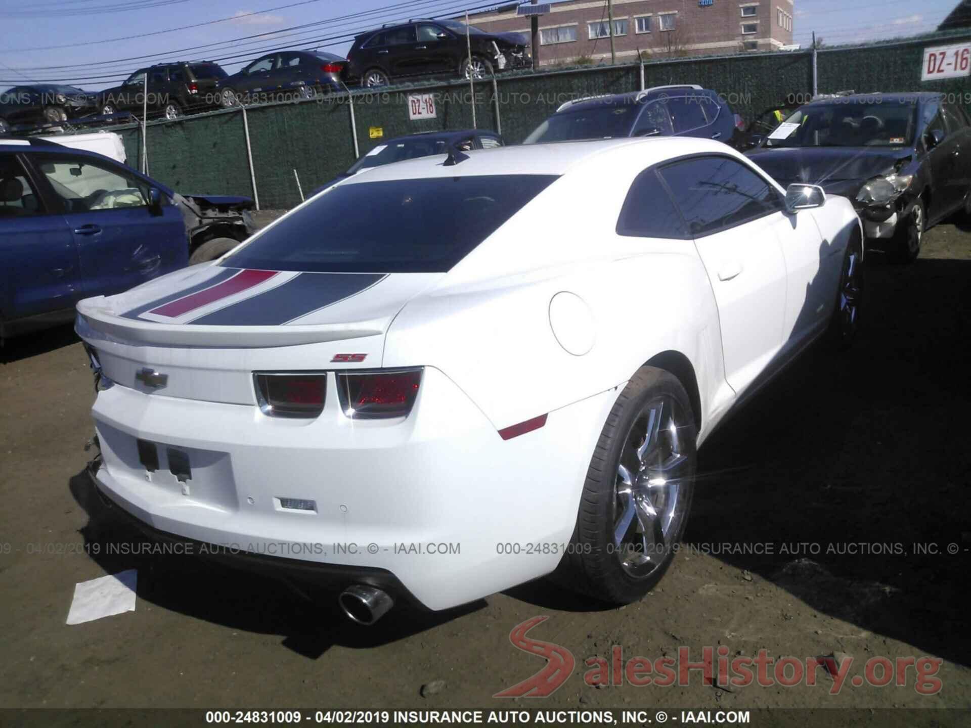 2G1FT1EW7B9150662 2011 CHEVROLET CAMARO