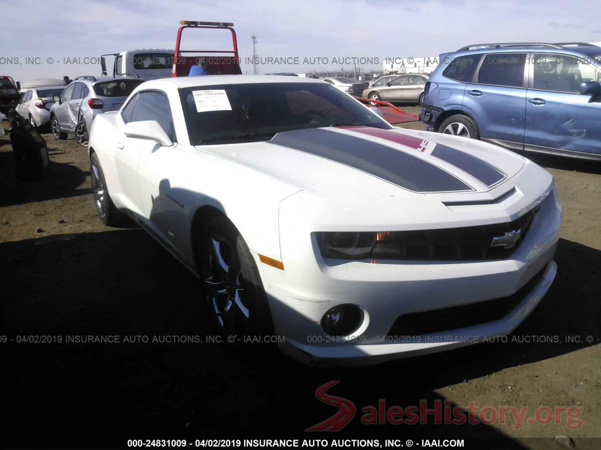 2G1FT1EW7B9150662 2011 CHEVROLET CAMARO