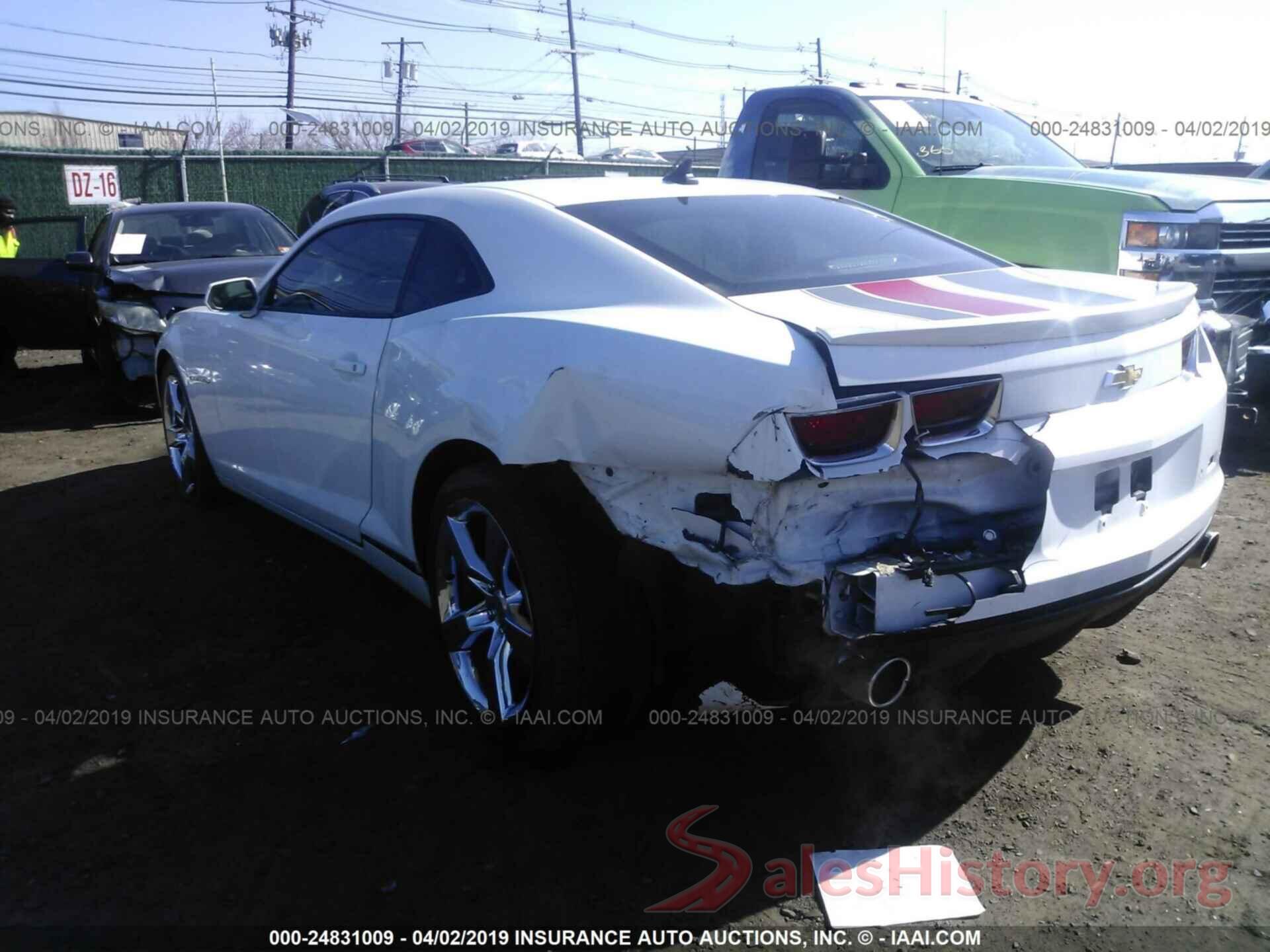 2G1FT1EW7B9150662 2011 CHEVROLET CAMARO