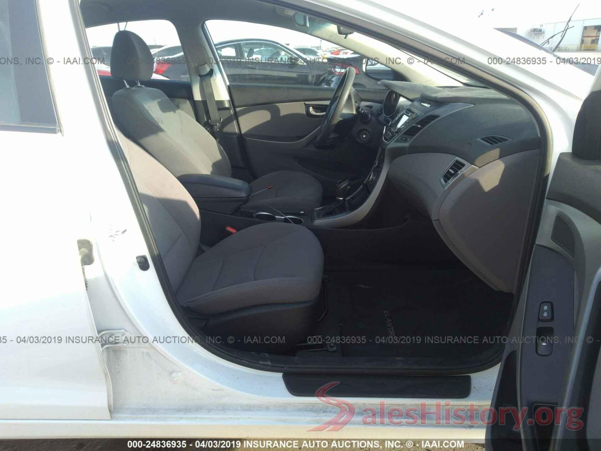 5NPDH4AE0GH654618 2016 HYUNDAI ELANTRA