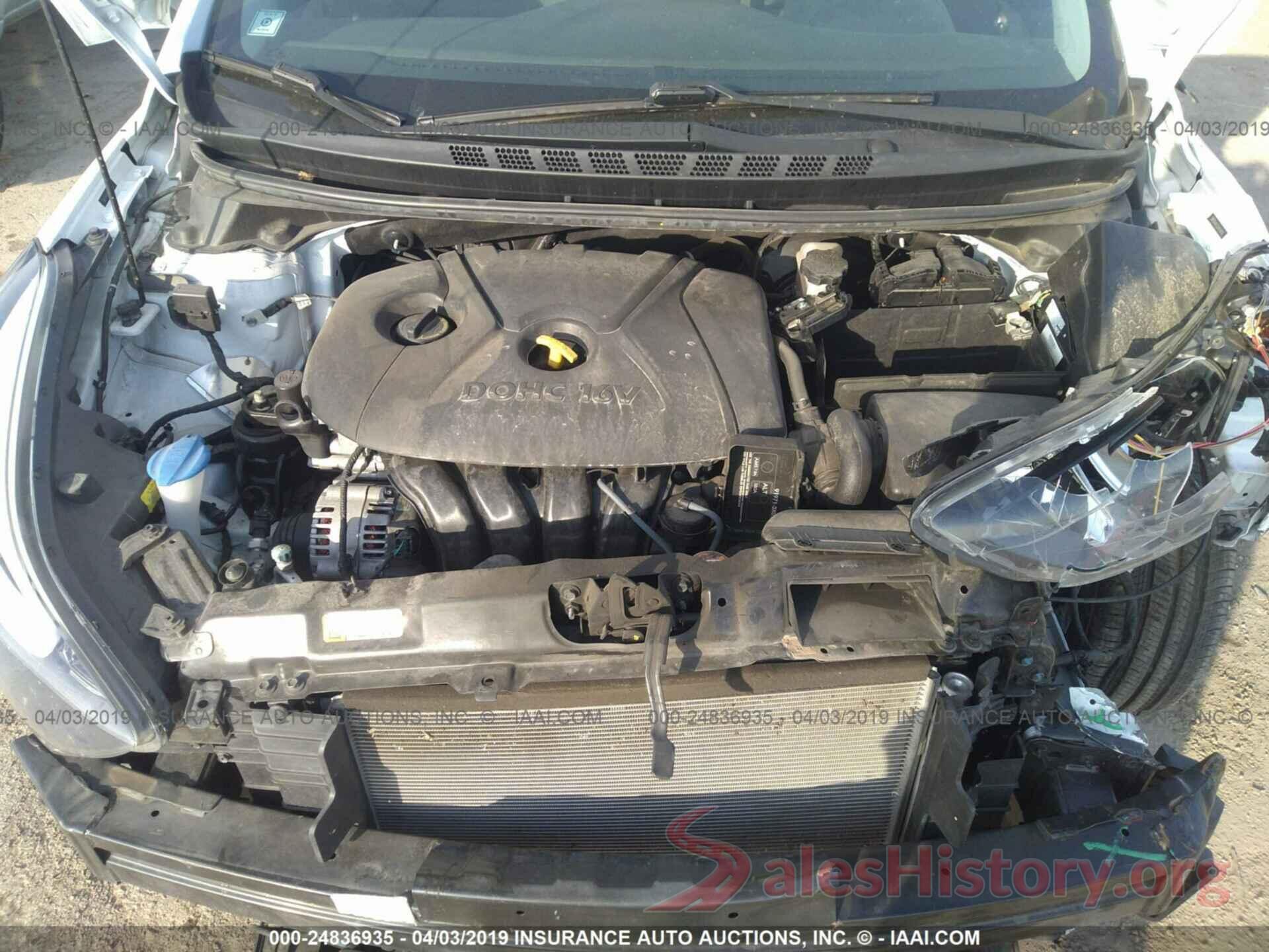 5NPDH4AE0GH654618 2016 HYUNDAI ELANTRA