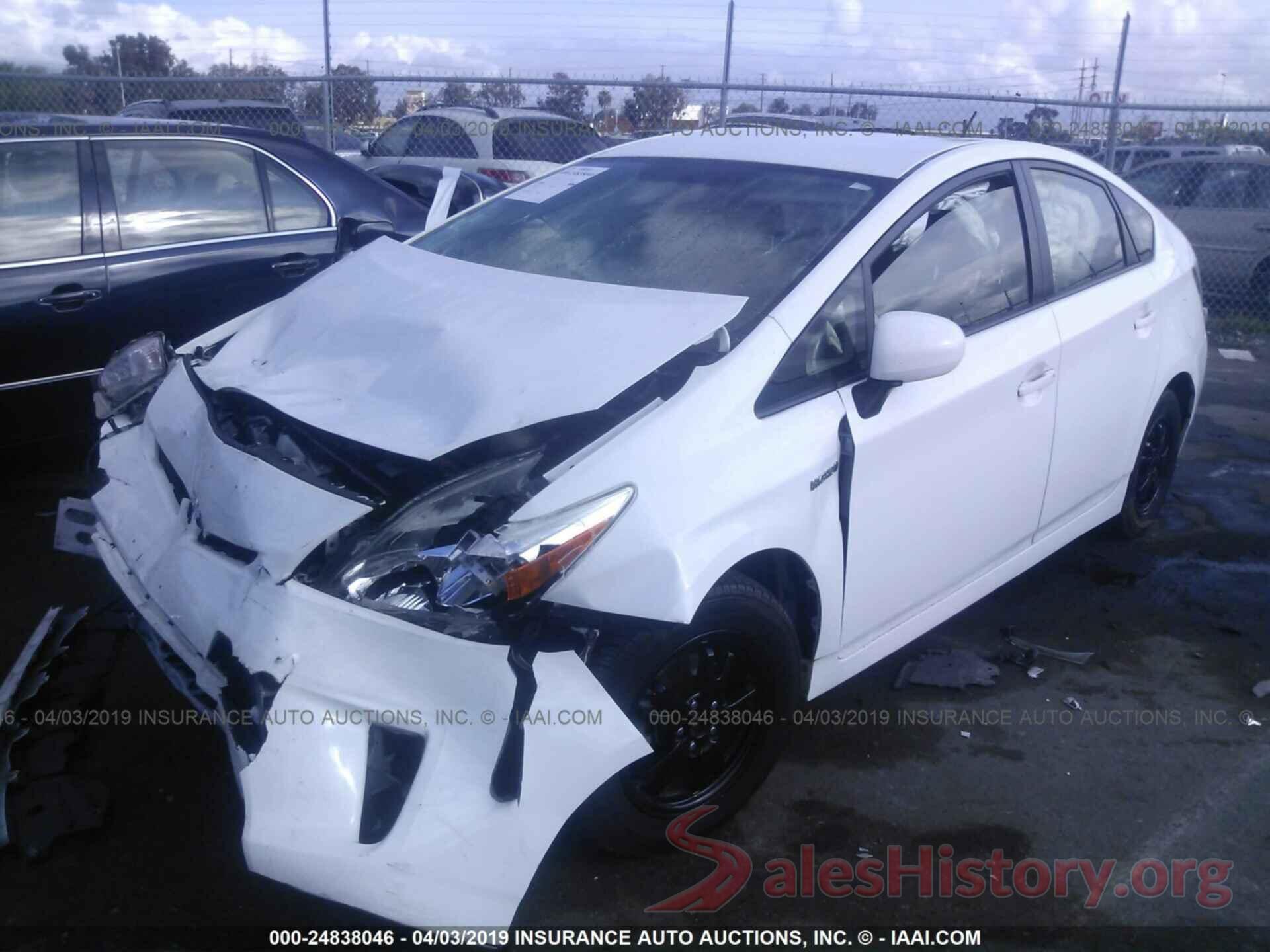 JTDKN3DU1D5646083 2013 TOYOTA PRIUS