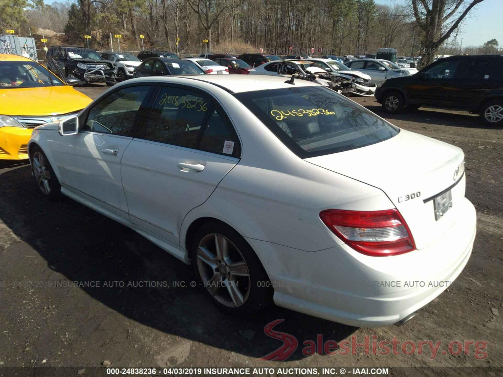 WDDGF8BB6AF367967 2010 MERCEDES-BENZ C