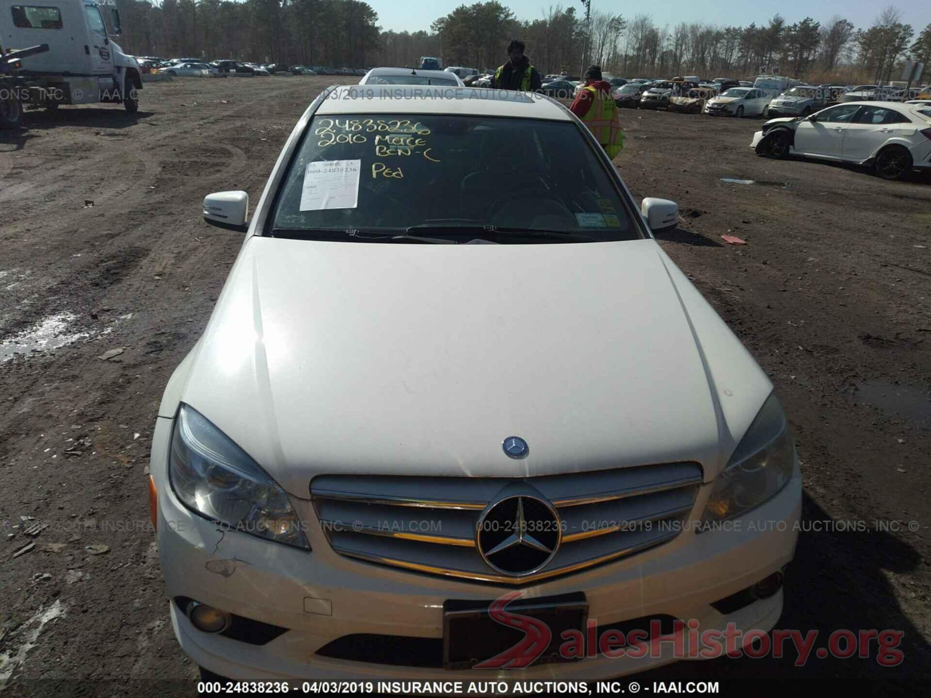 WDDGF8BB6AF367967 2010 MERCEDES-BENZ C