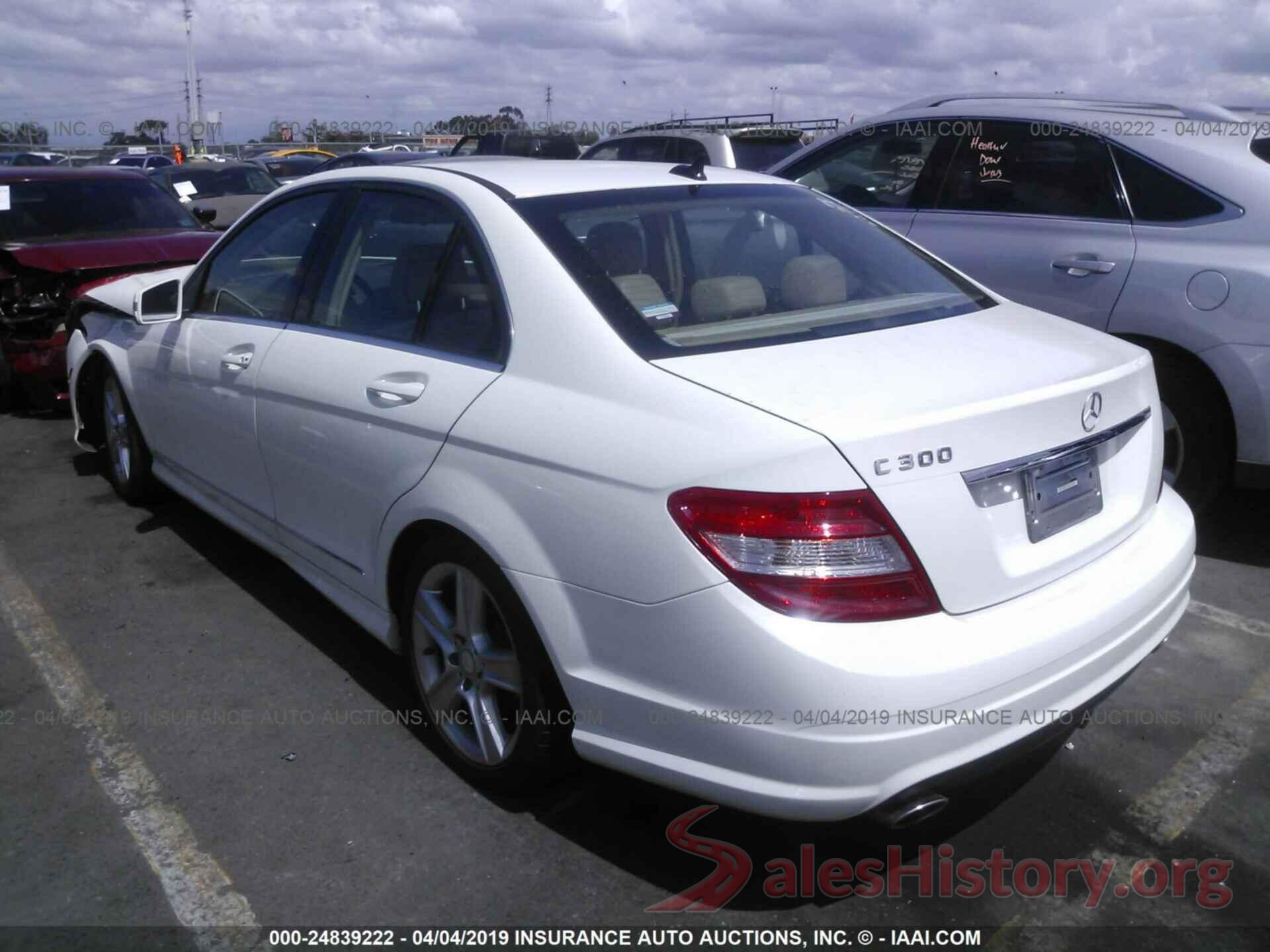 WDDGF5EB6AF467268 2010 MERCEDES-BENZ C