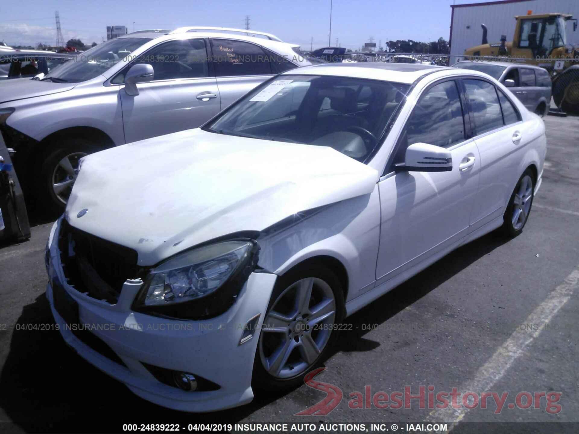 WDDGF5EB6AF467268 2010 MERCEDES-BENZ C