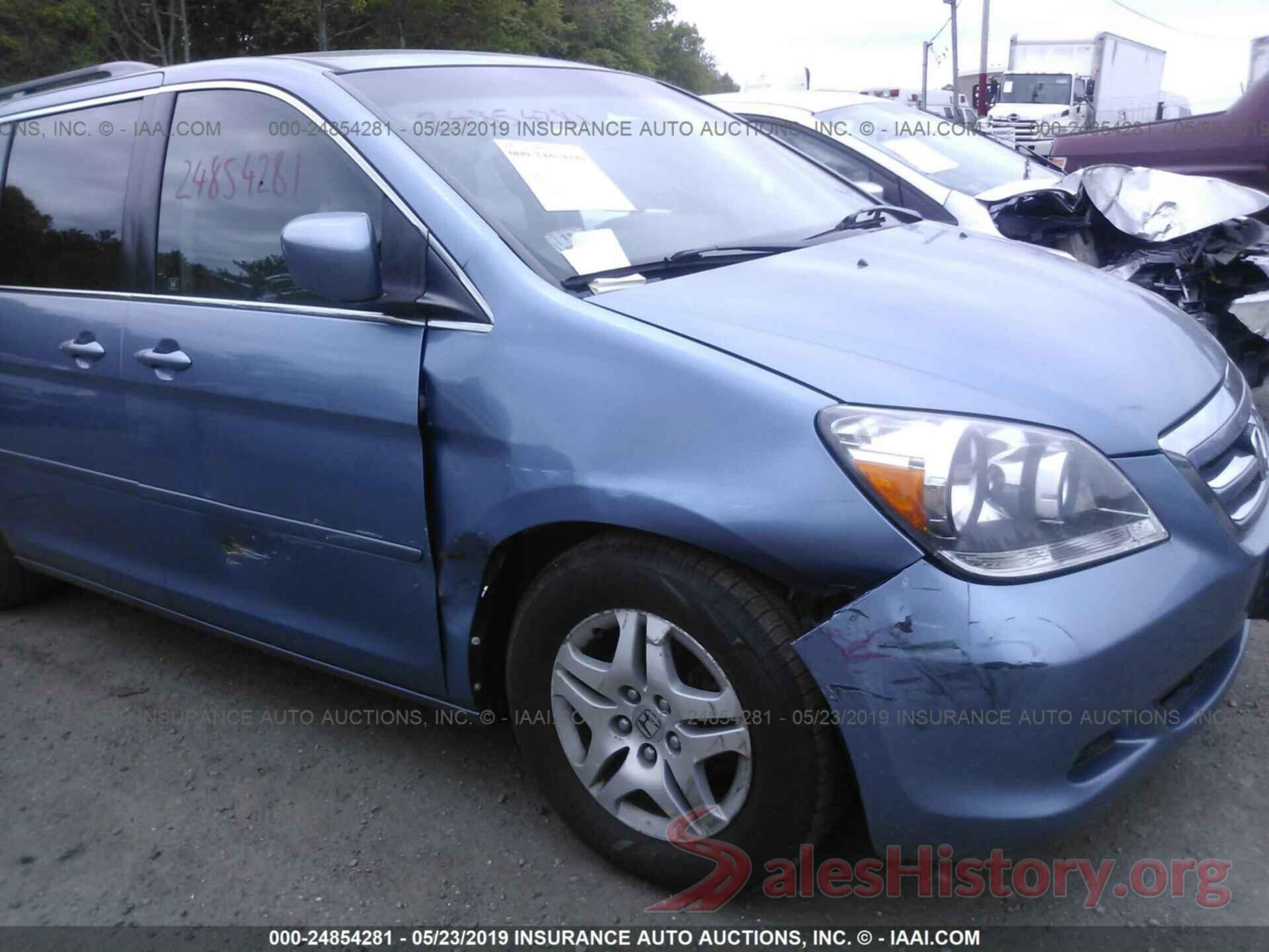 5FNRL38727B106706 2007 HONDA ODYSSEY