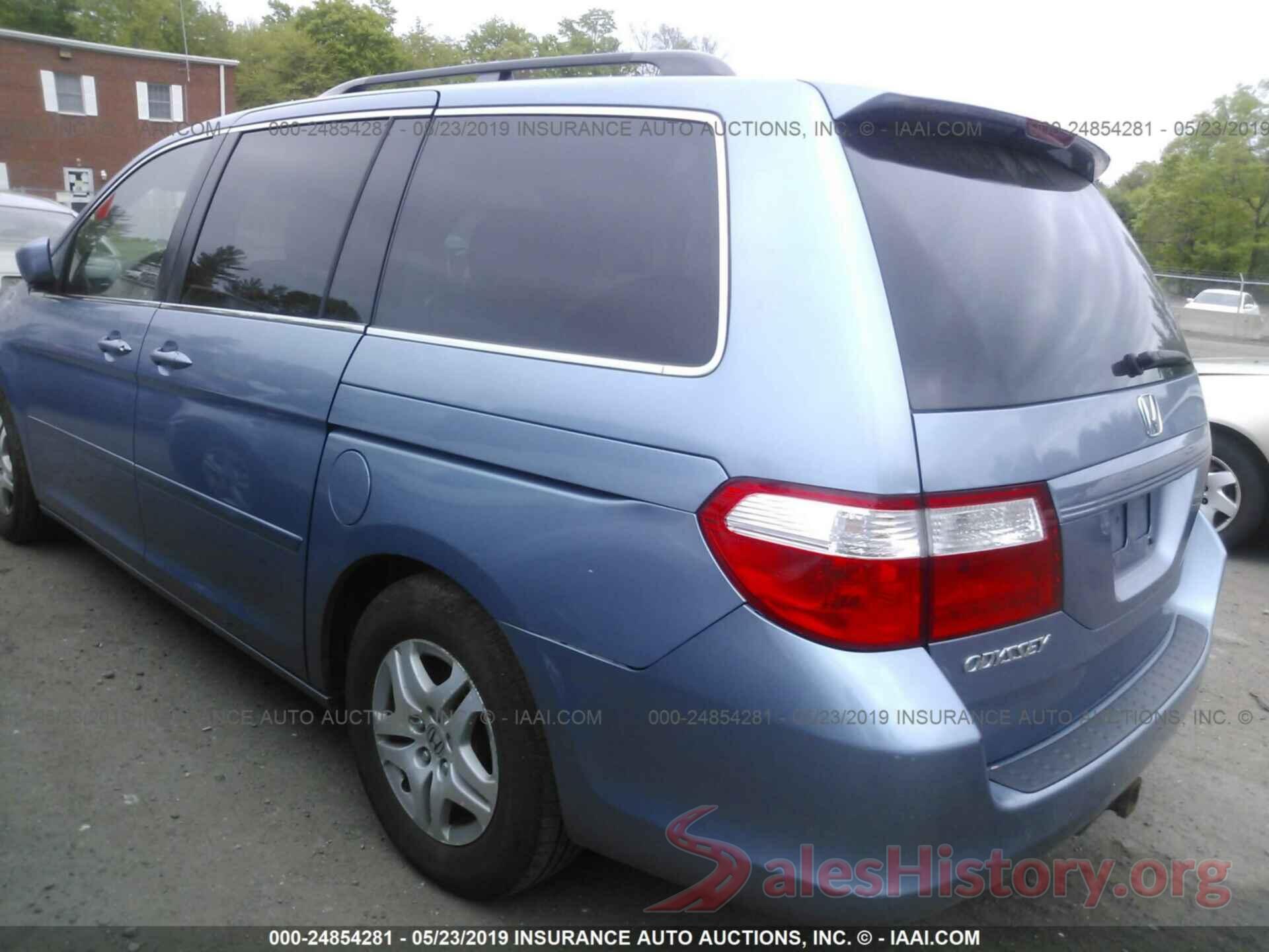 5FNRL38727B106706 2007 HONDA ODYSSEY