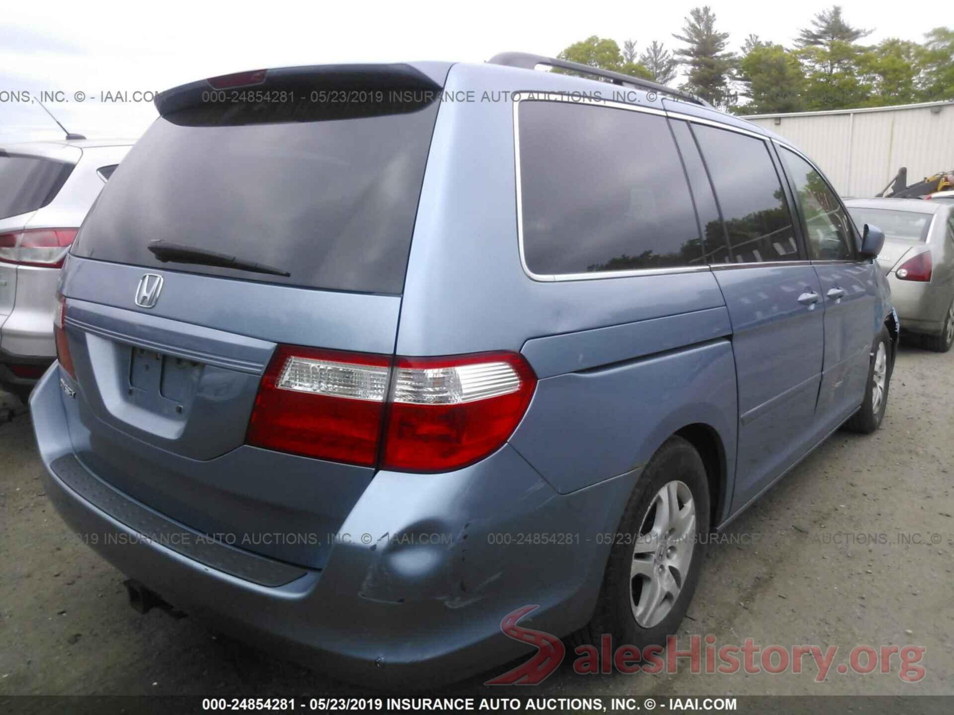 5FNRL38727B106706 2007 HONDA ODYSSEY