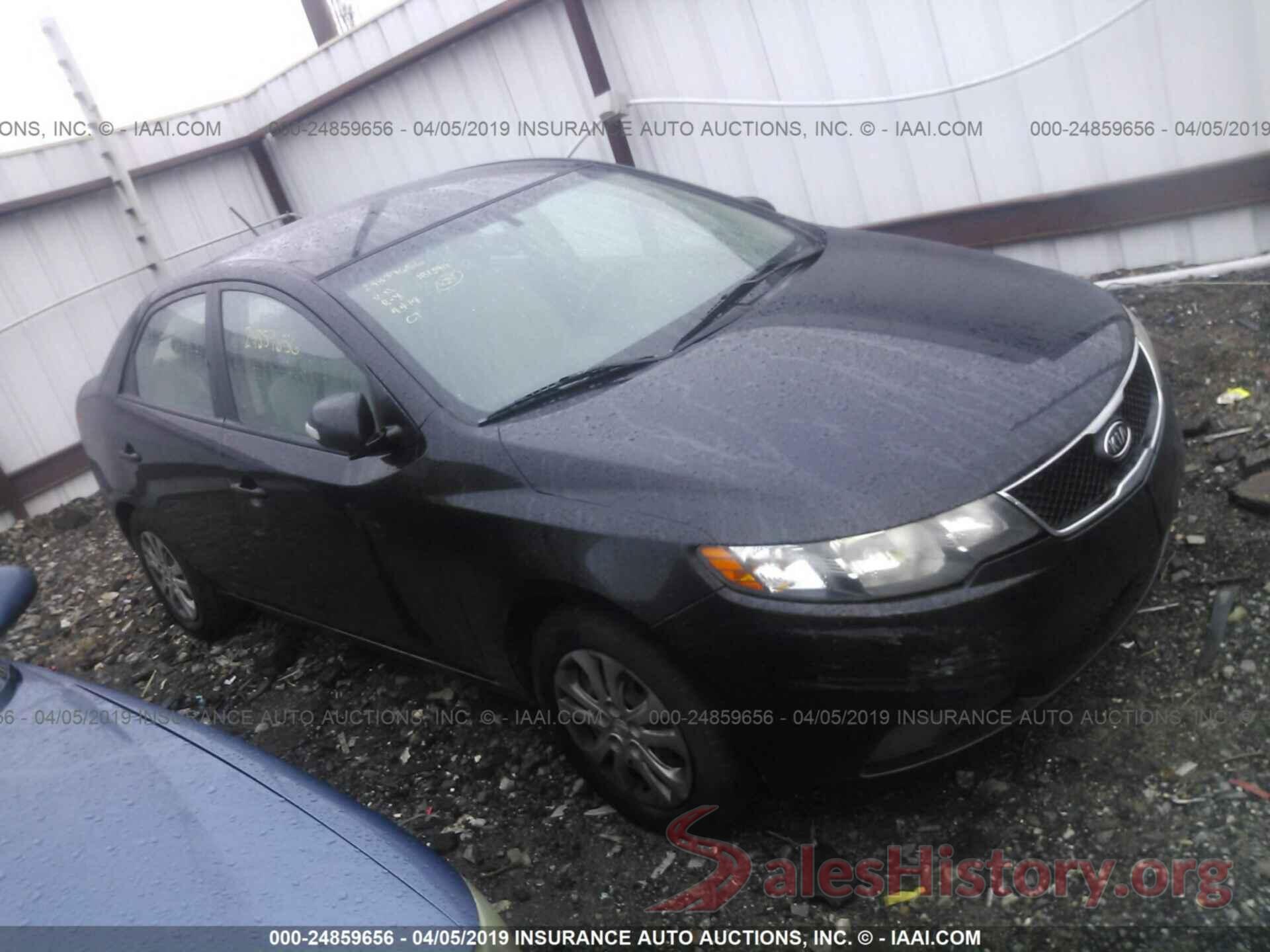 KNAFU4A26A5807596 2010 KIA FORTE