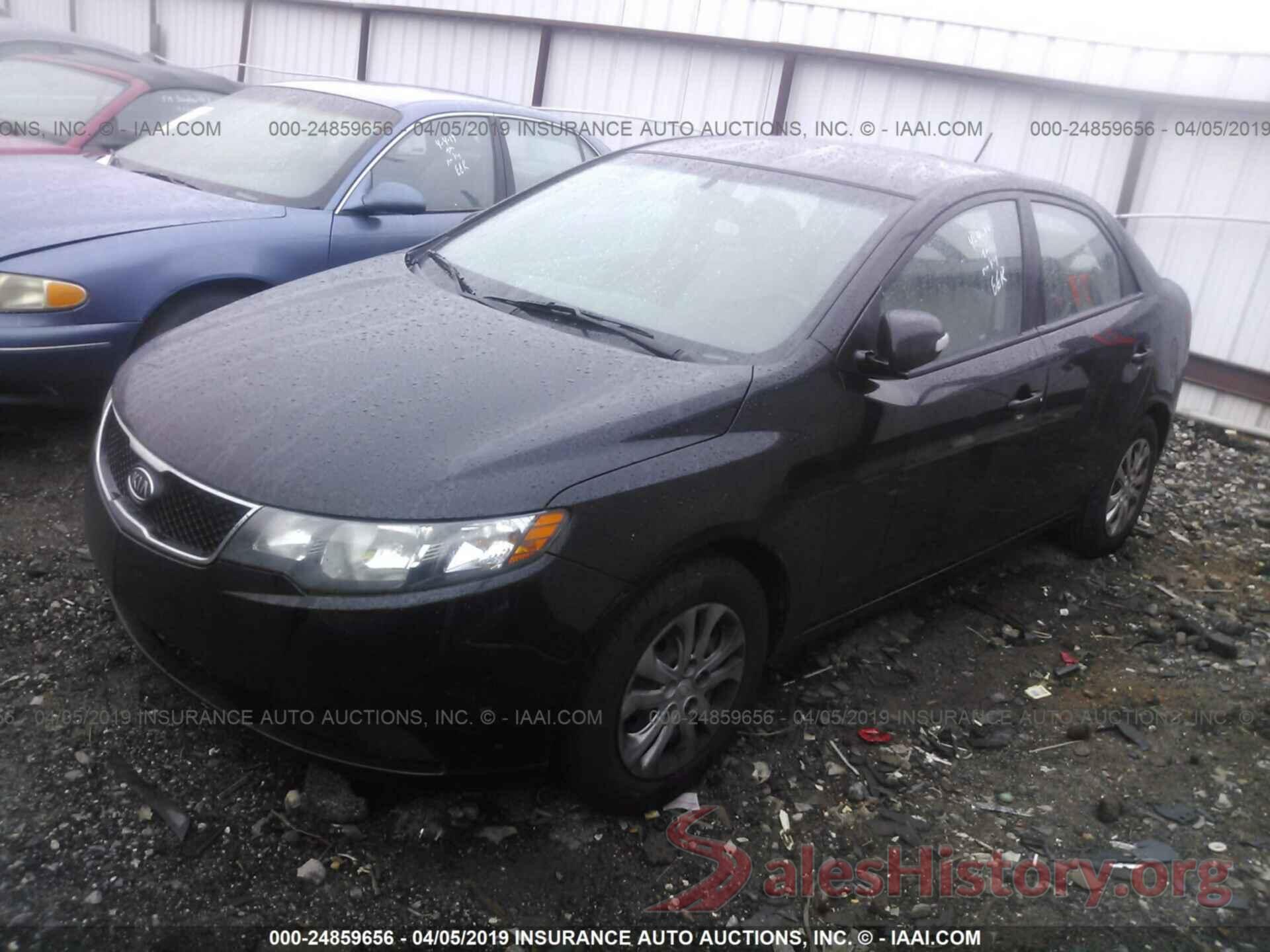 KNAFU4A26A5807596 2010 KIA FORTE