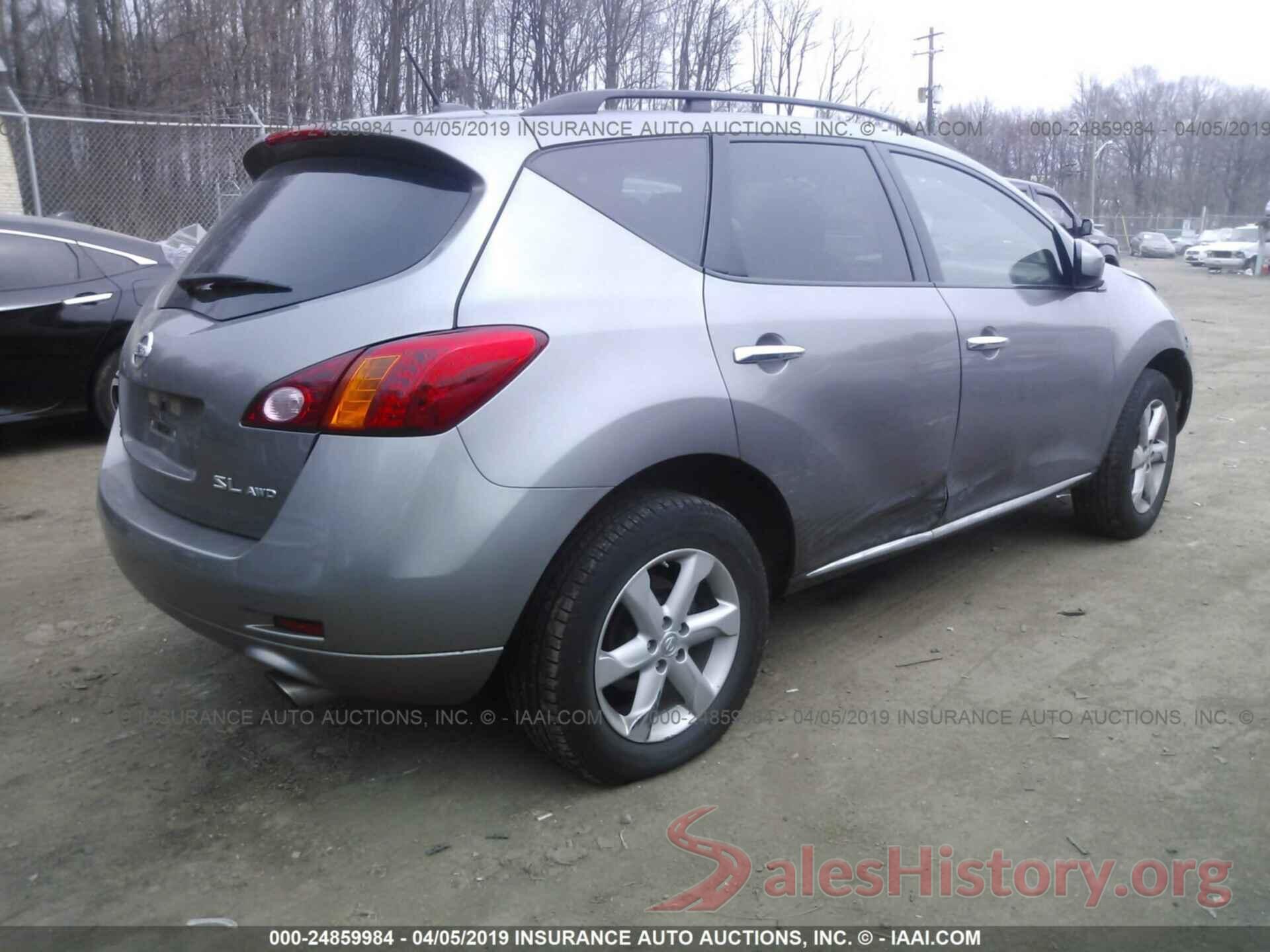 JN8AZ1MW1AW114459 2010 NISSAN MURANO