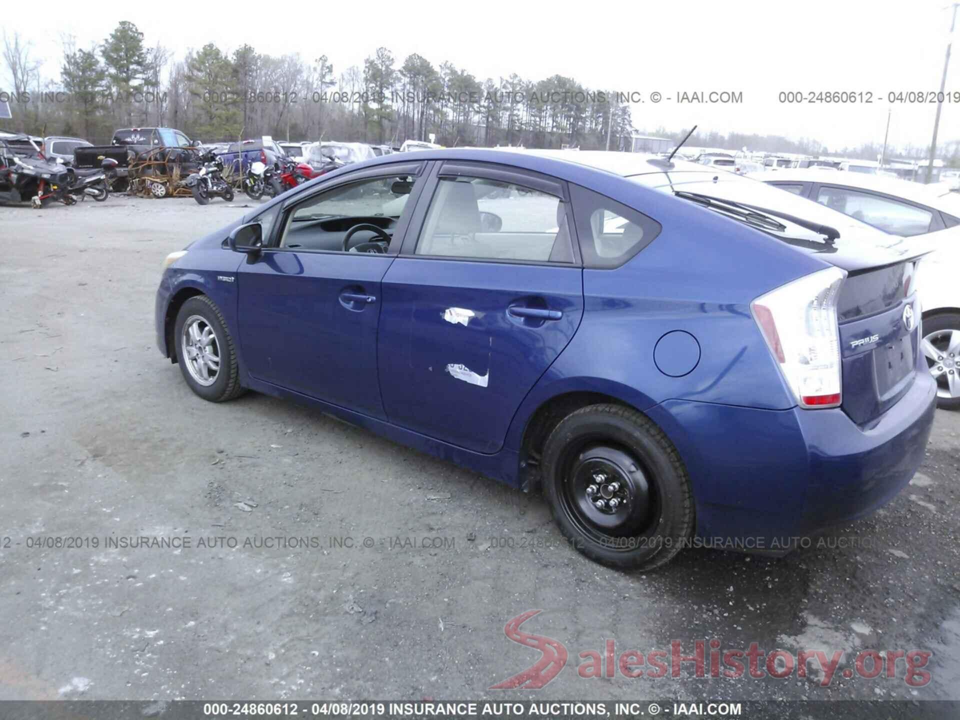 JTDKN3DU2B5292393 2011 TOYOTA PRIUS