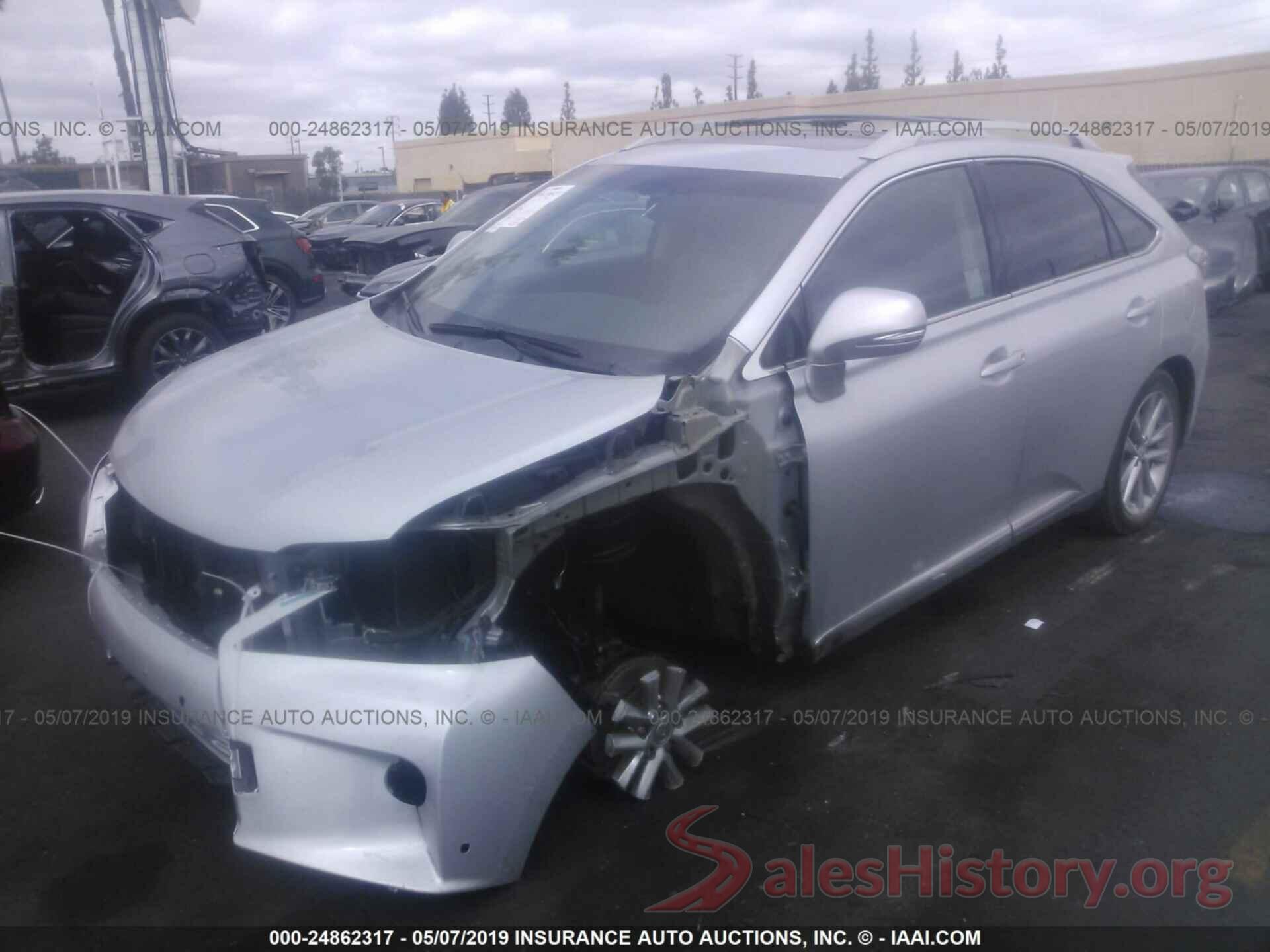 2T2ZK1BA8FC190119 2015 LEXUS RX