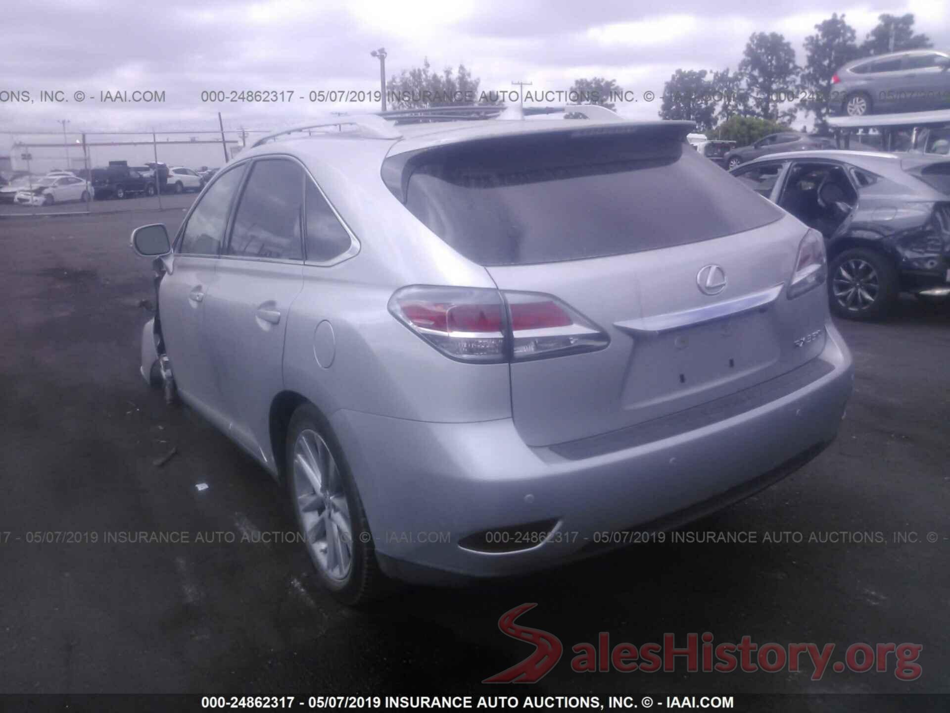 2T2ZK1BA8FC190119 2015 LEXUS RX