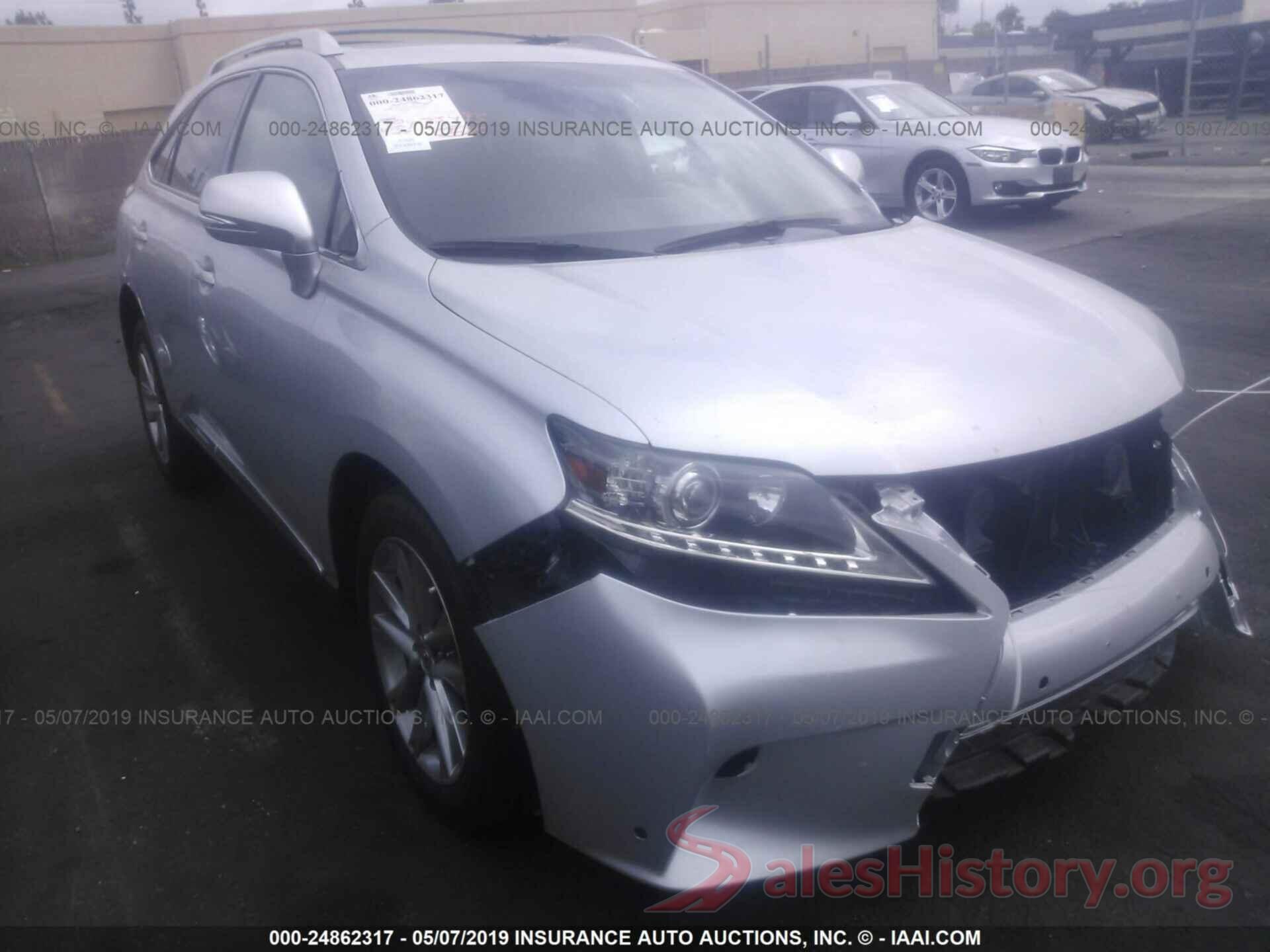 2T2ZK1BA8FC190119 2015 LEXUS RX