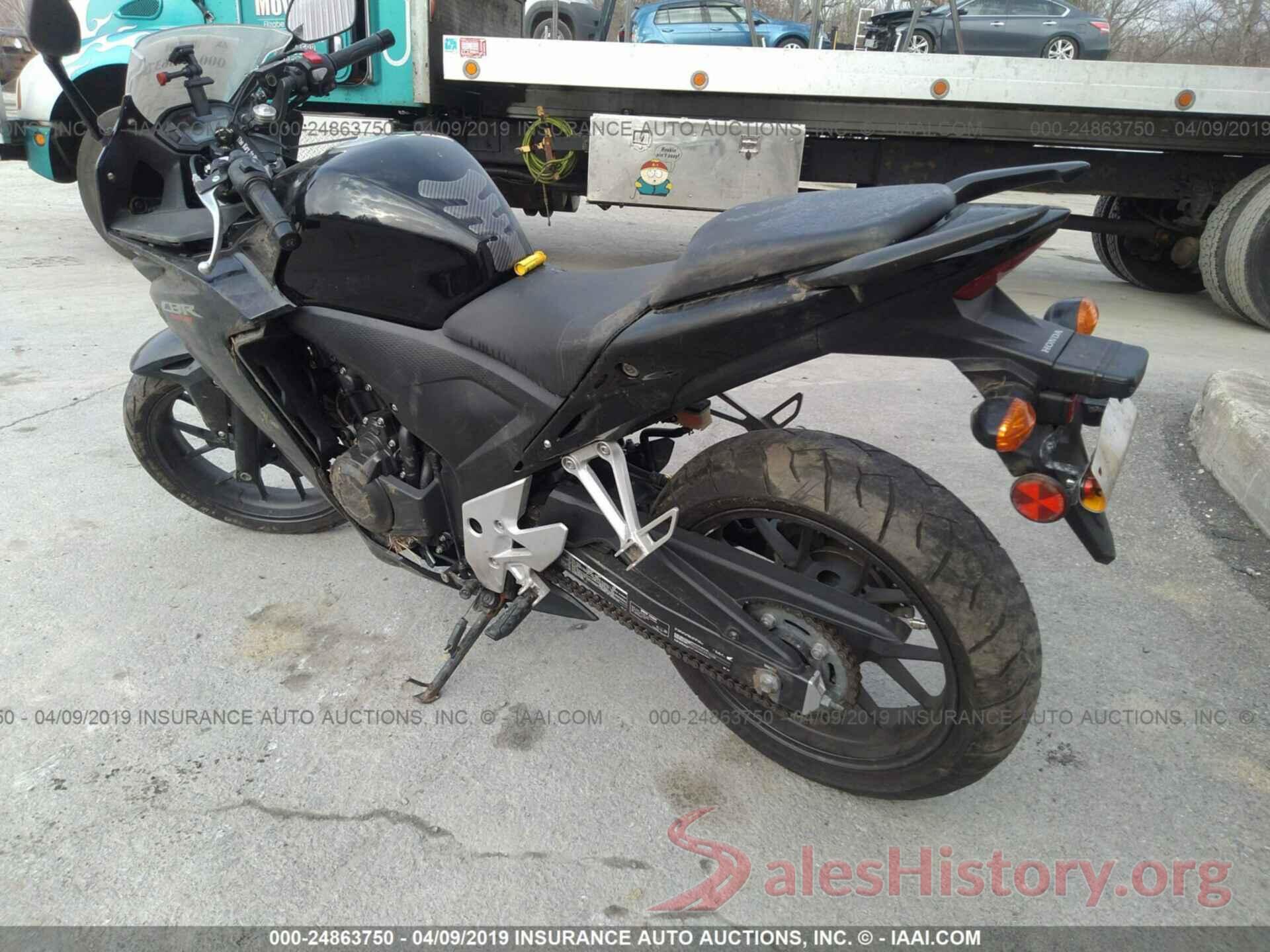 MLHPC4417D5001295 2013 HONDA CBR500