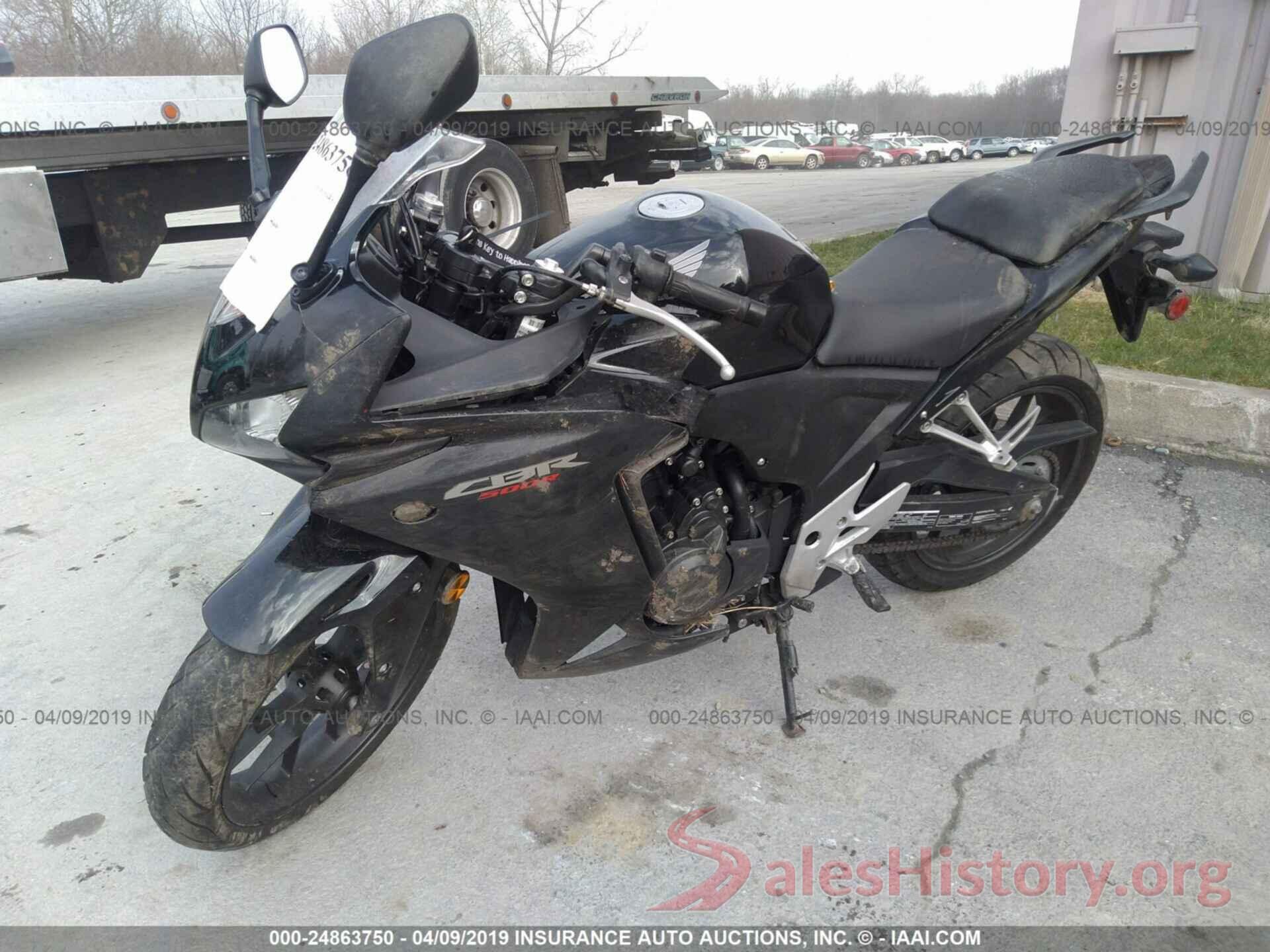 MLHPC4417D5001295 2013 HONDA CBR500